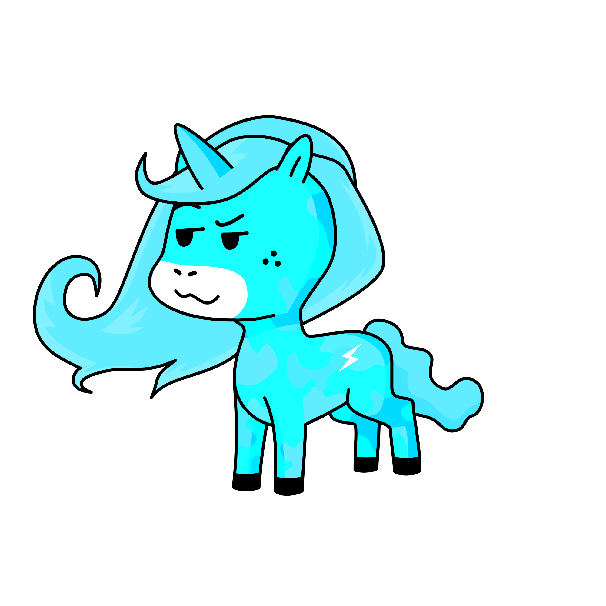 Bolt, the unicorn