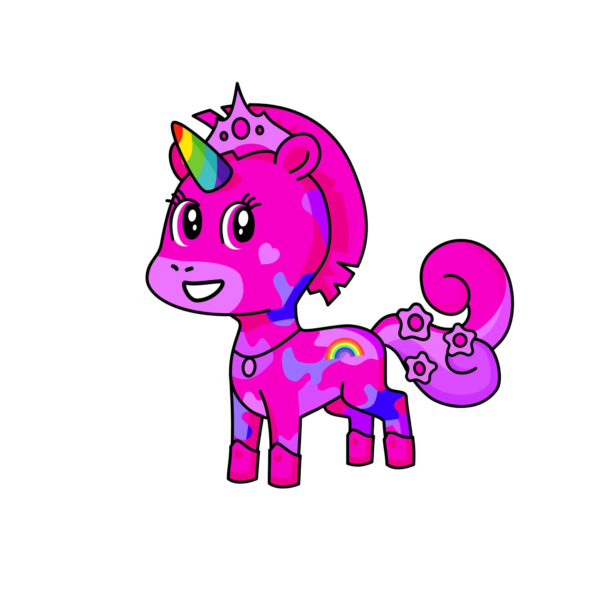 pinkycornlove, the unicorn