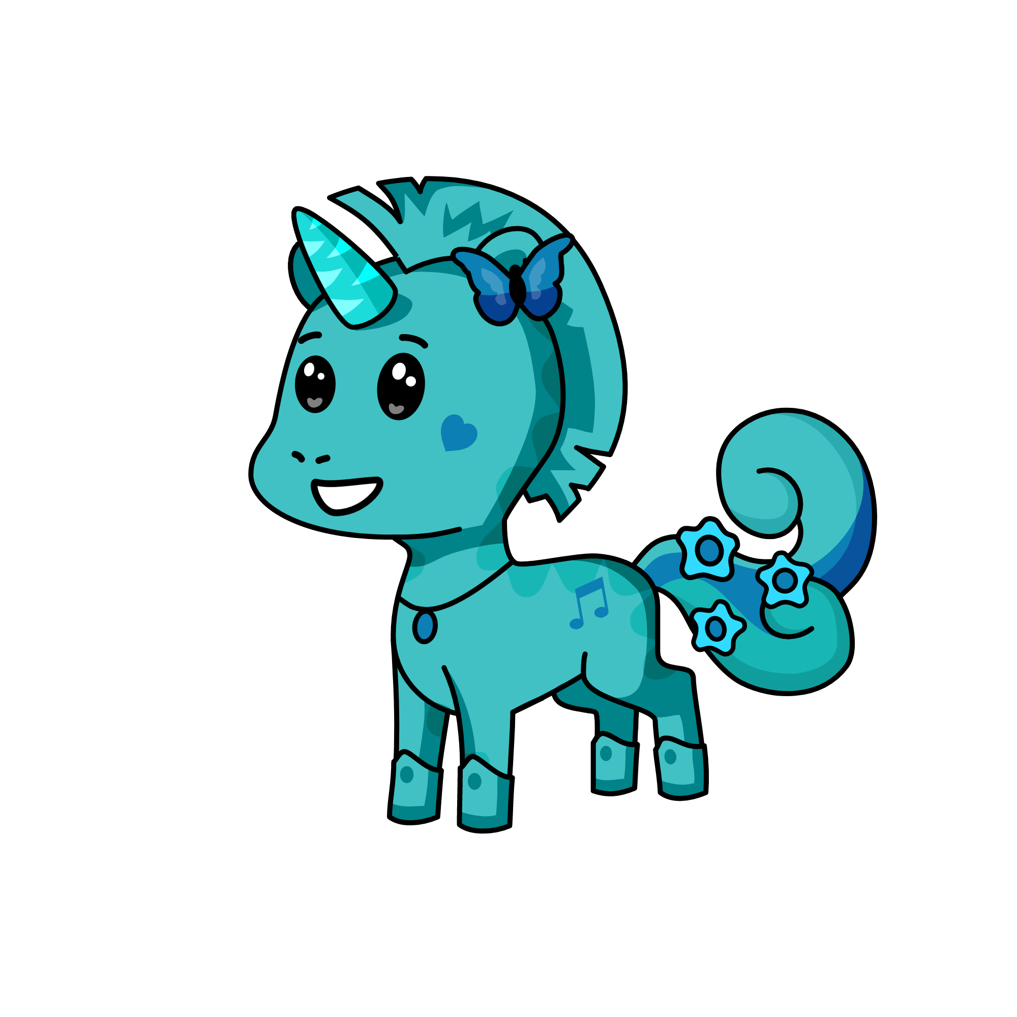 bluecorn, the unicorn