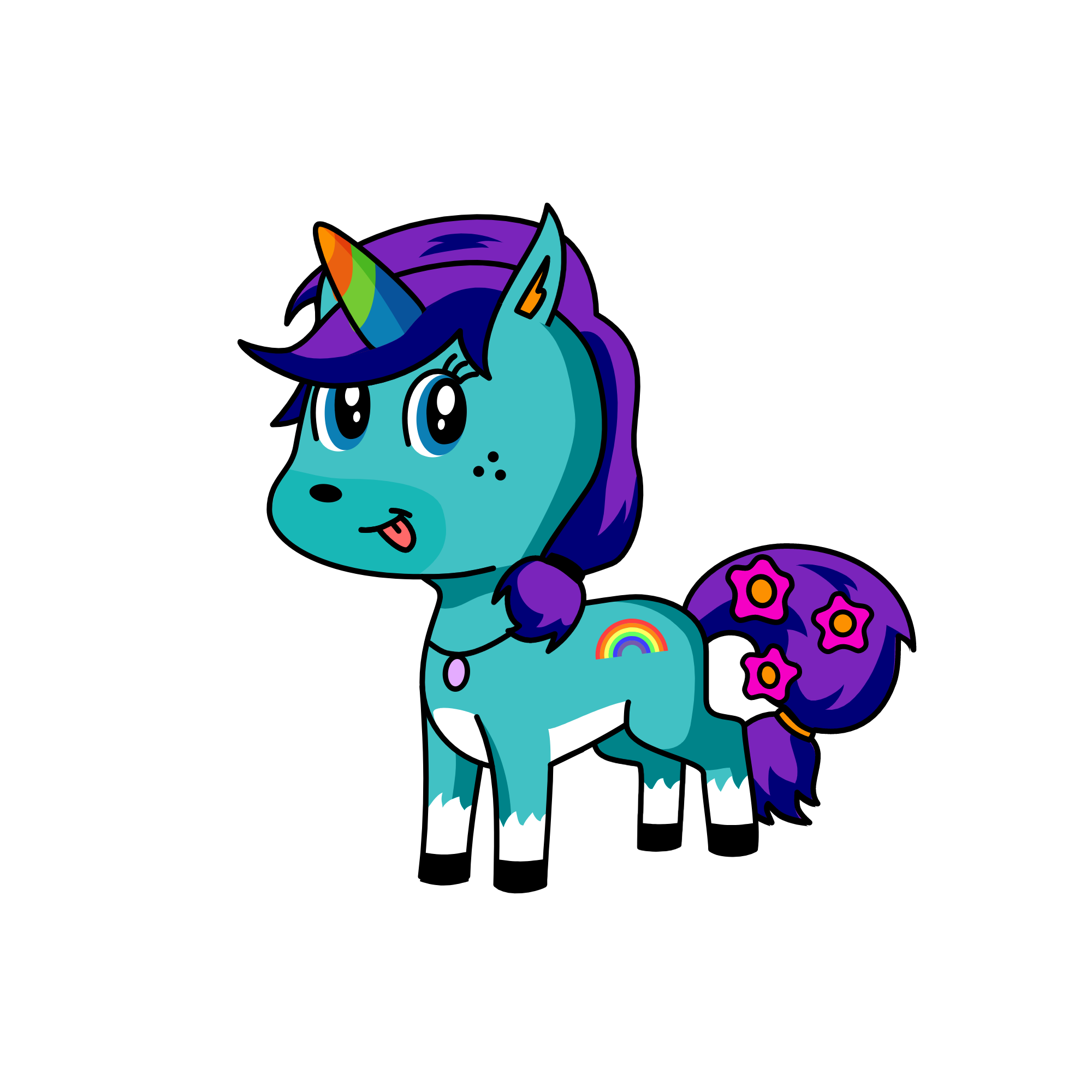 snowgirl, the unicorn