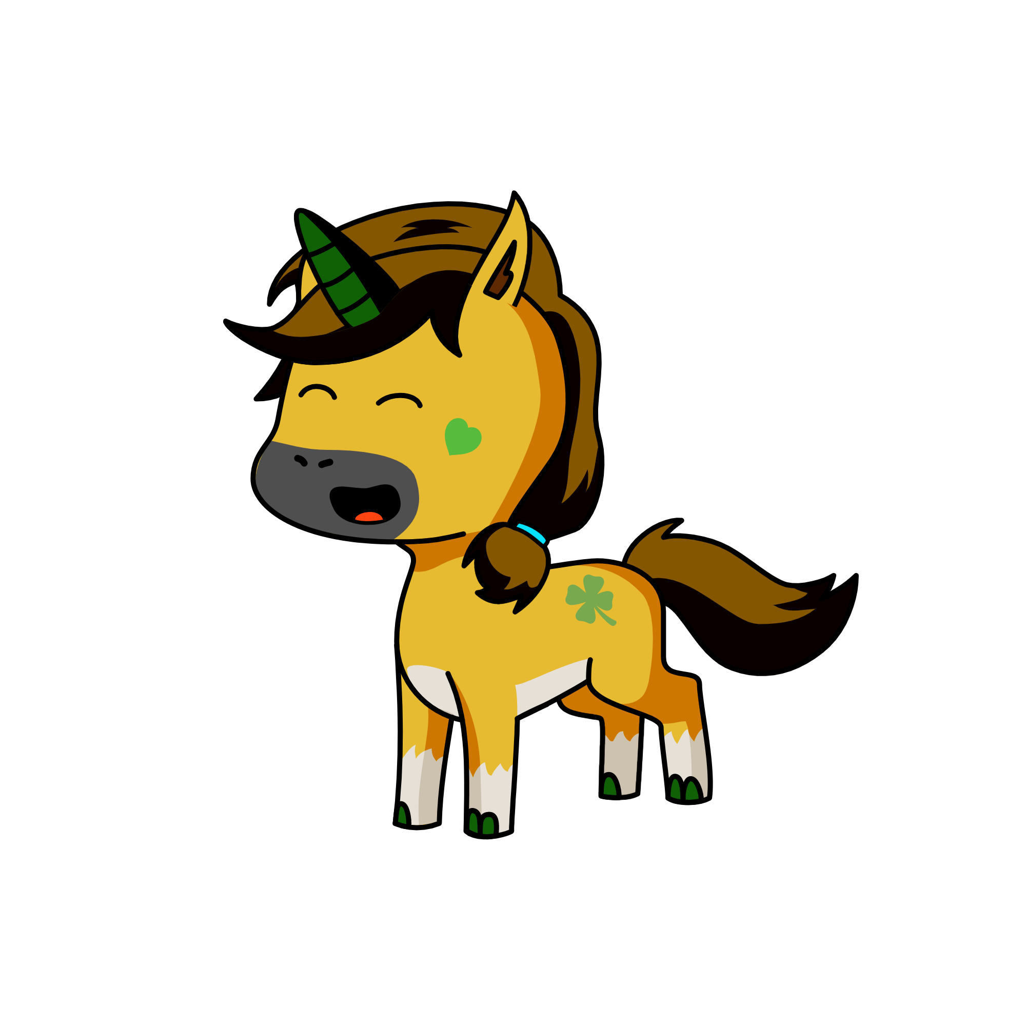 Ek, the unicorn
