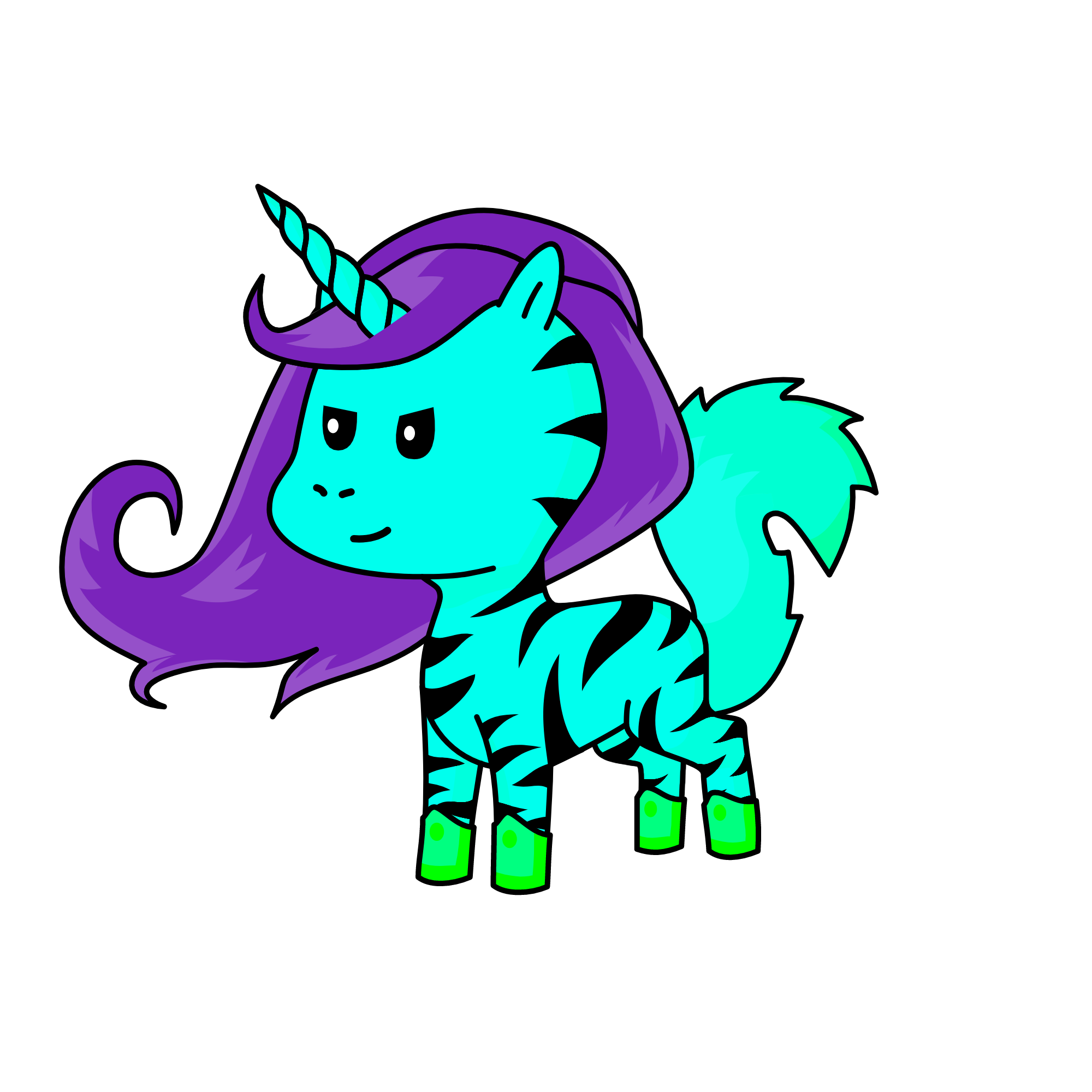 Mah- HA HA HA!, the unicorn