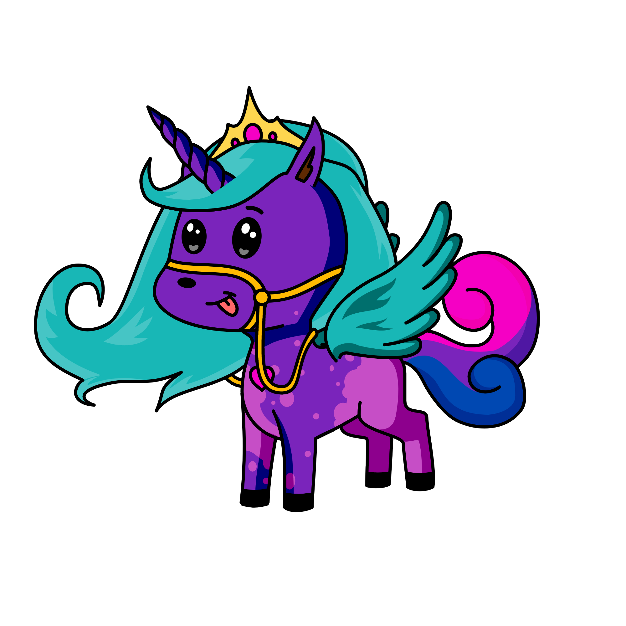 Cutie, the unicorn
