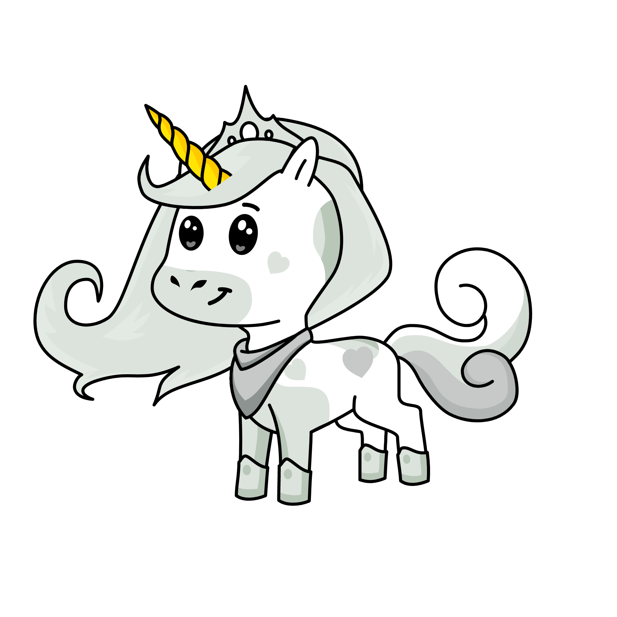 White Leigh, the unicorn