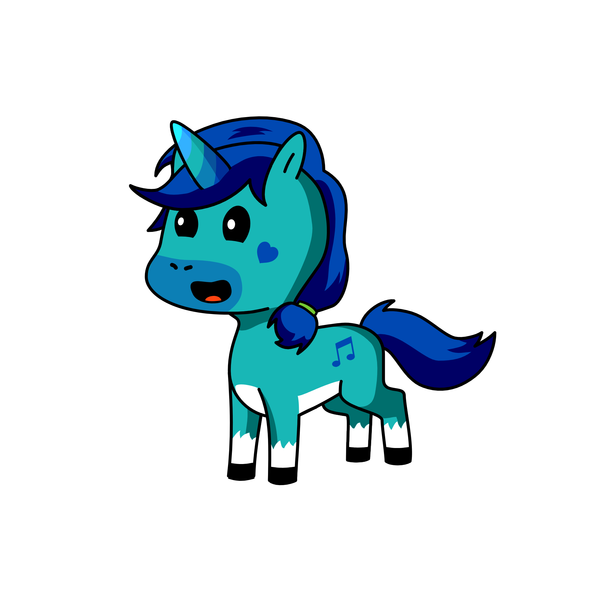 CutiePie, the unicorn