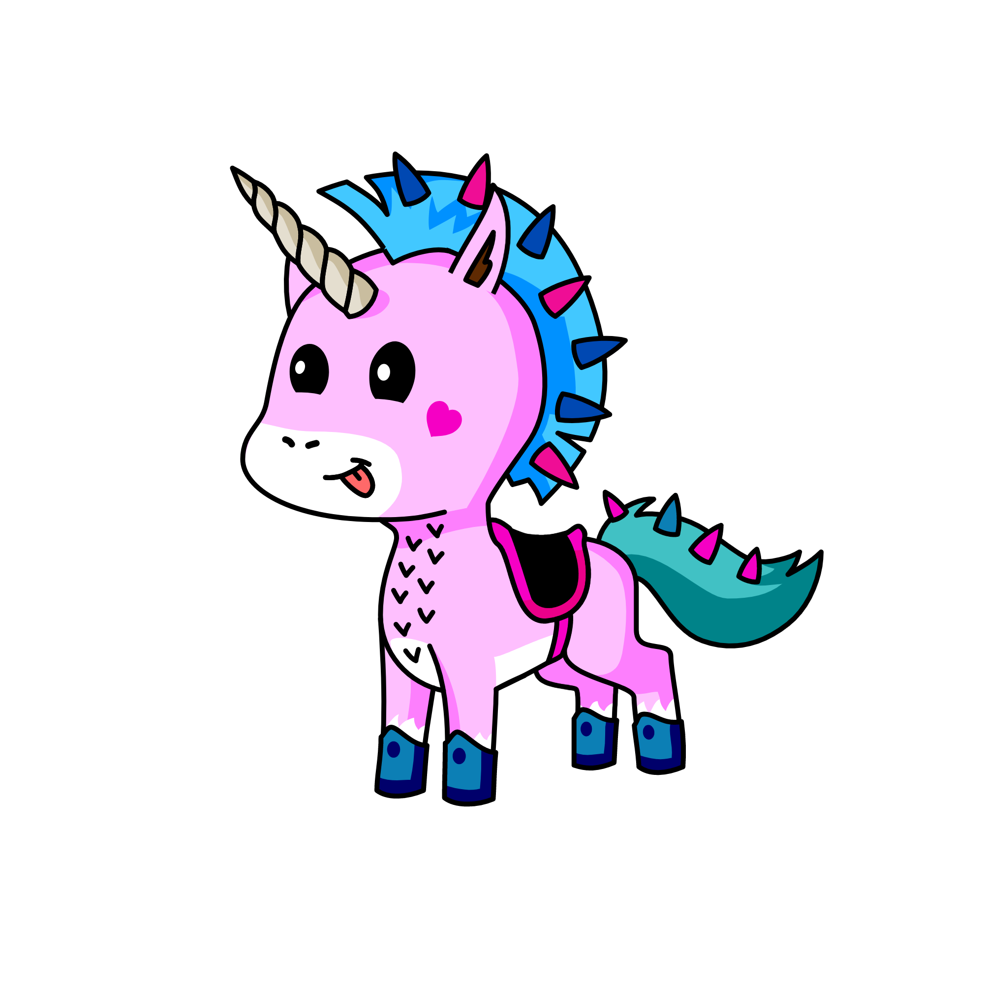 Minorin, the unicorn