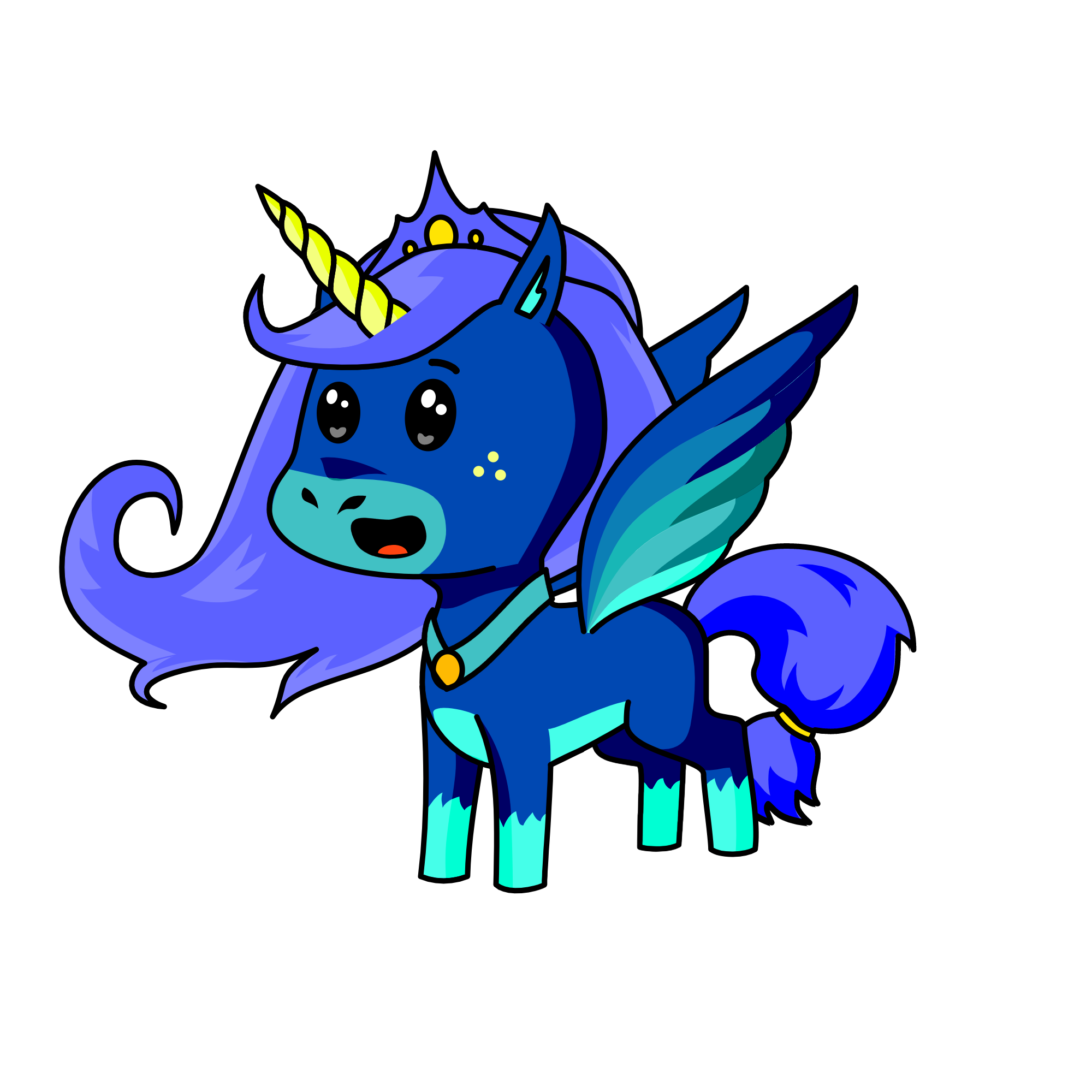 Night Queen, the unicorn