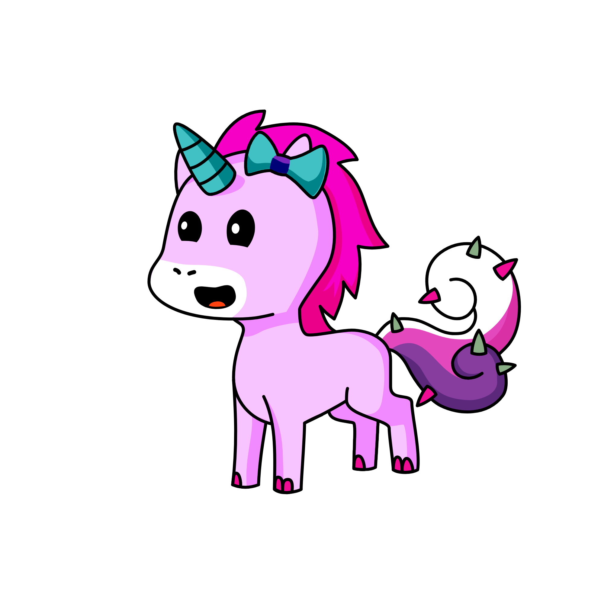 H, the unicorn