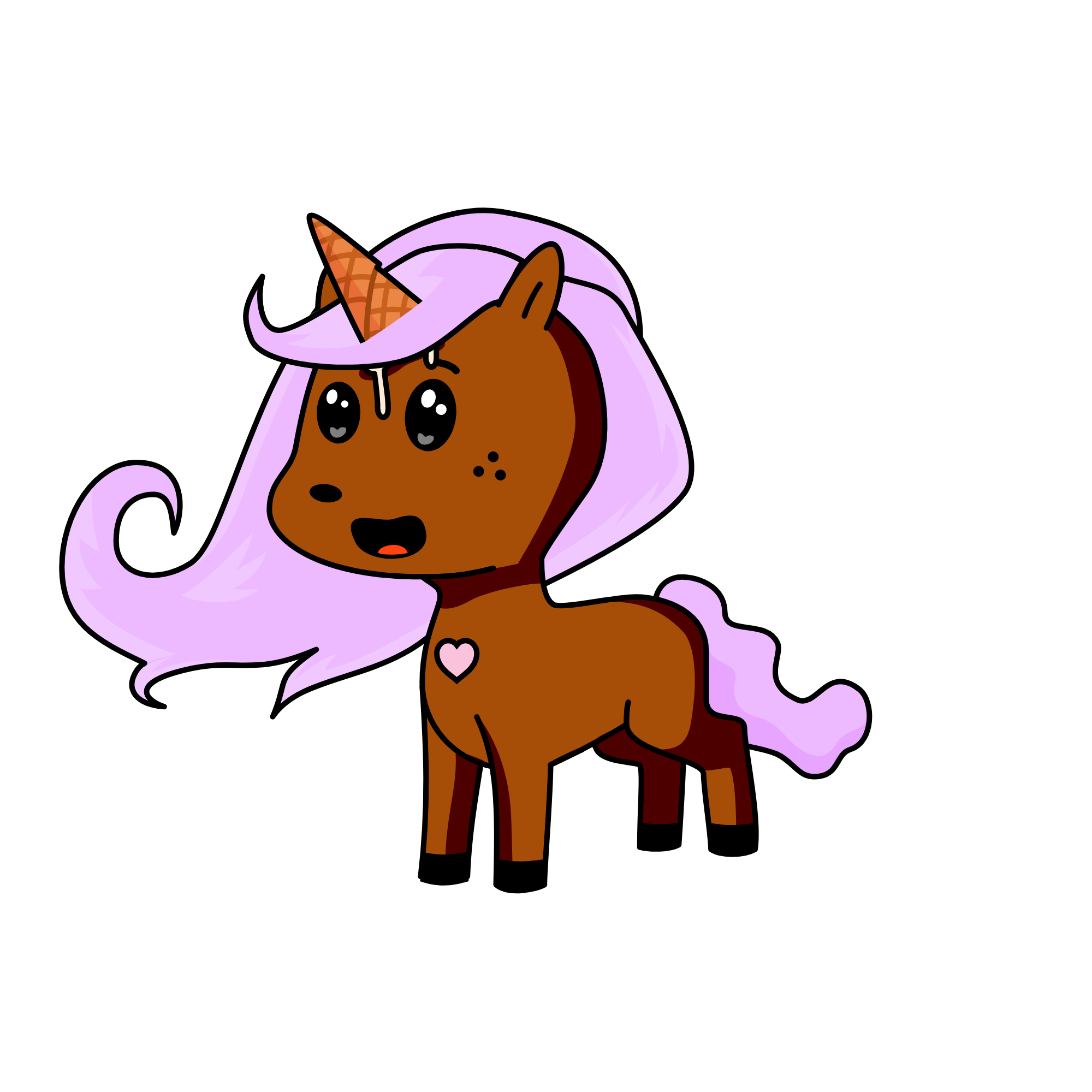 Icey-Cream, the unicorn