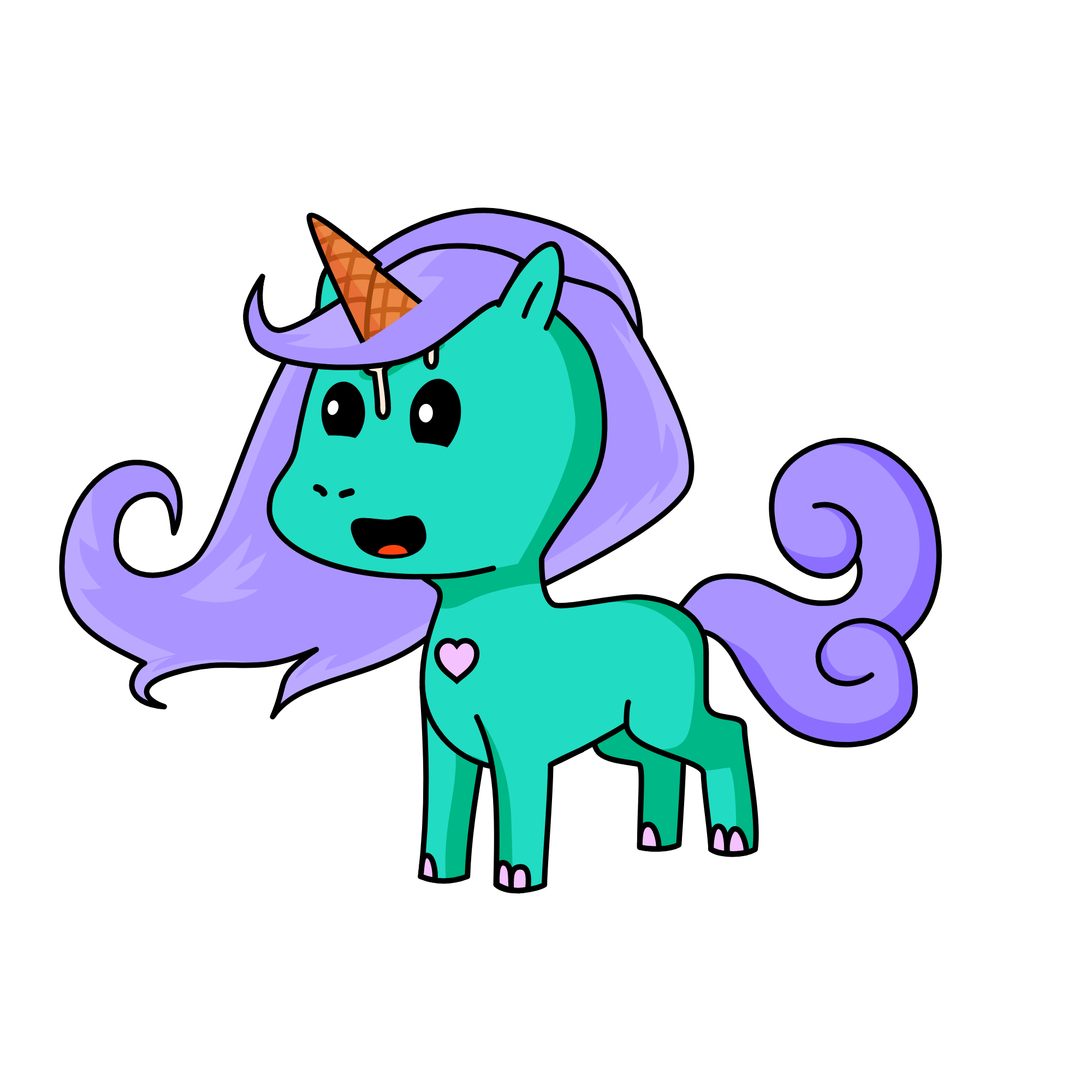 Celia, the unicorn