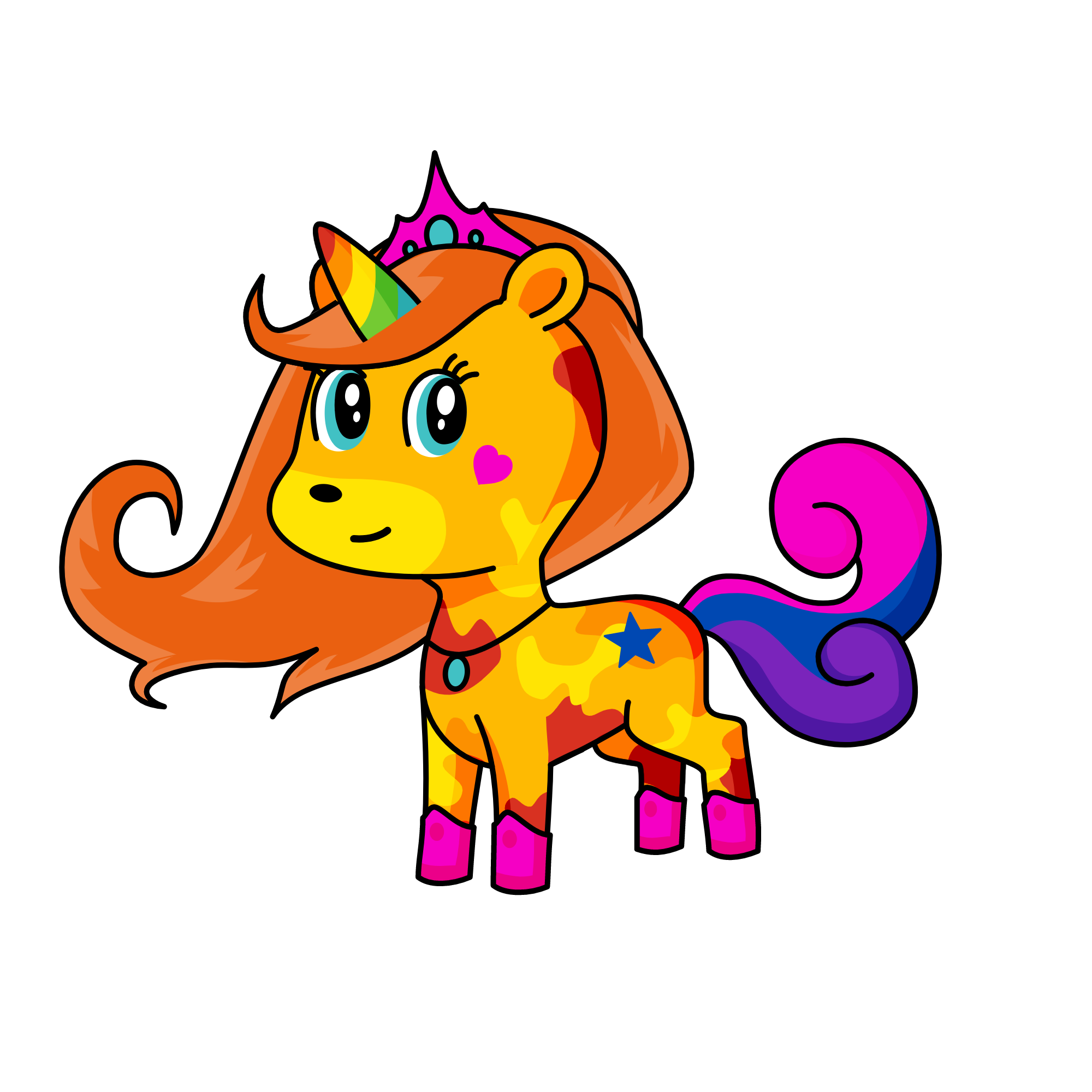 Ⓛⓞⓛⓐ, the unicorn
