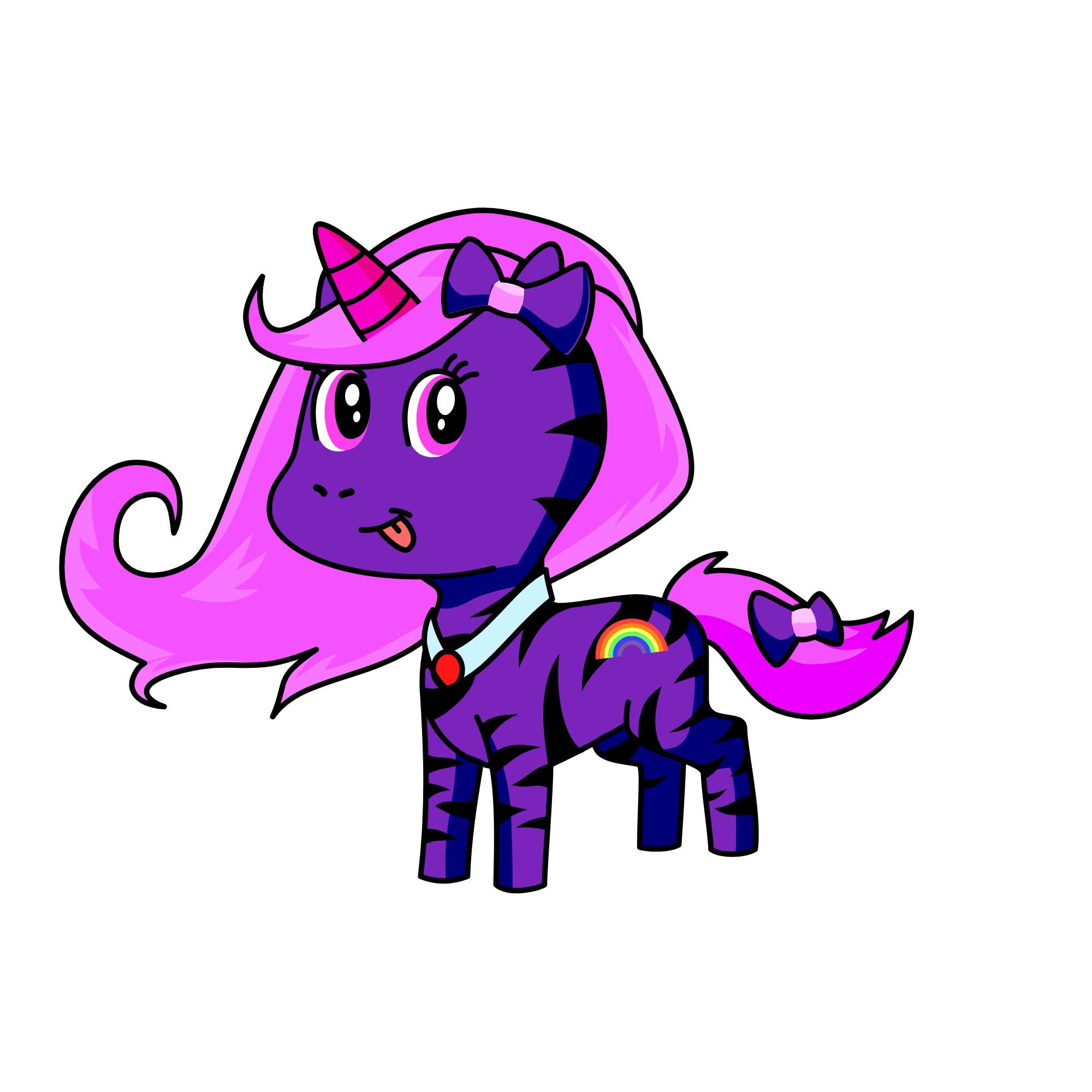 cat, the unicorn