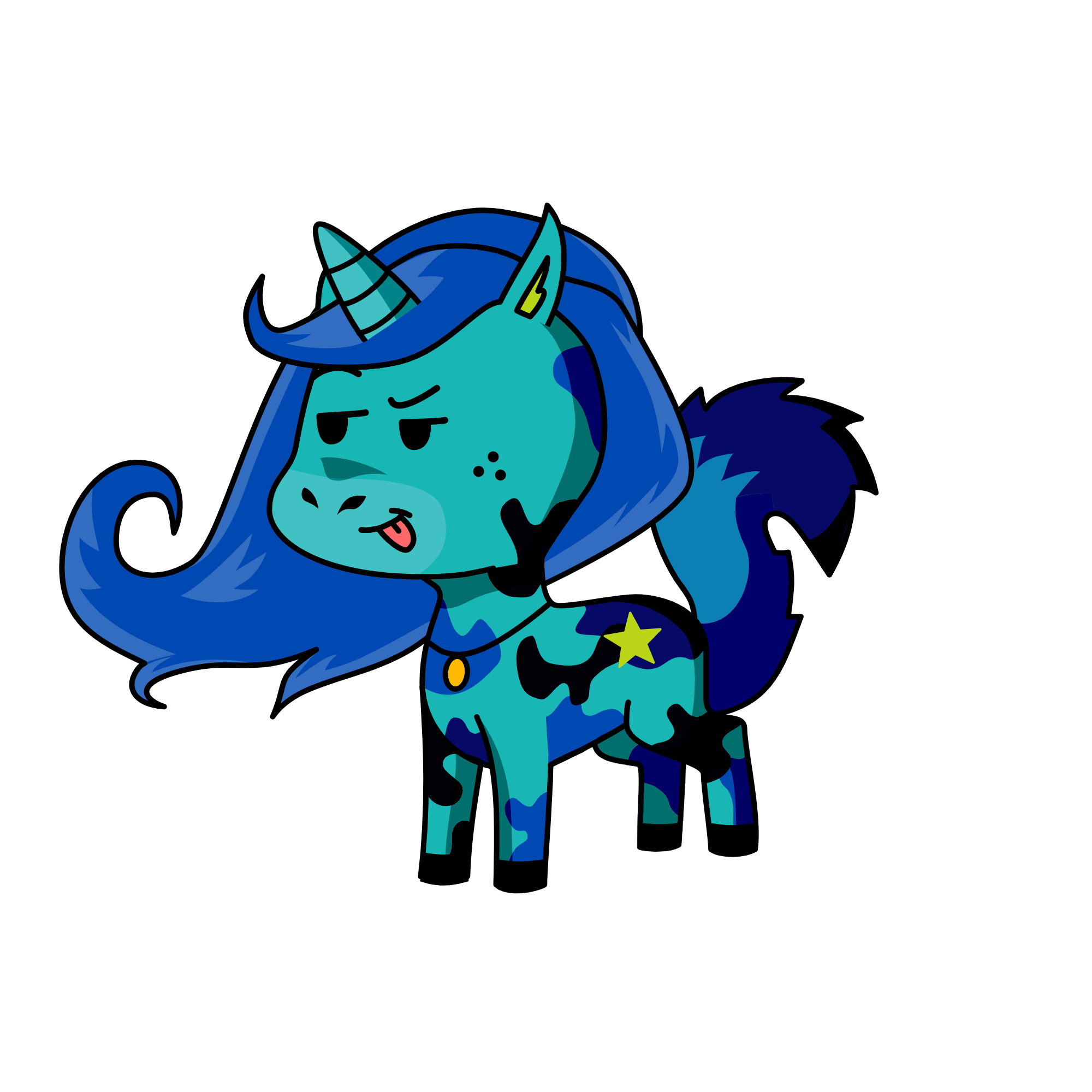 boomboomboom, the unicorn