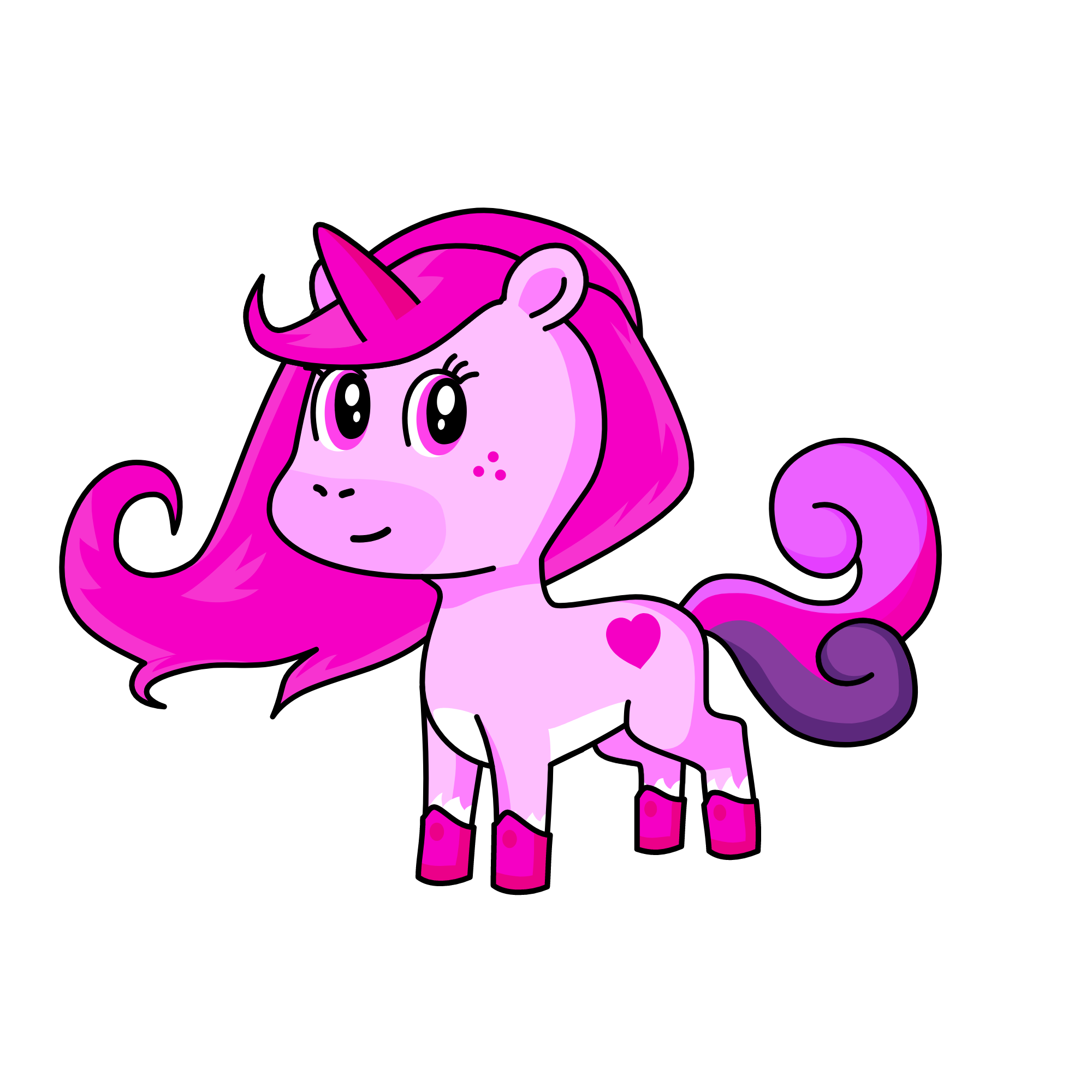 cake, the unicorn