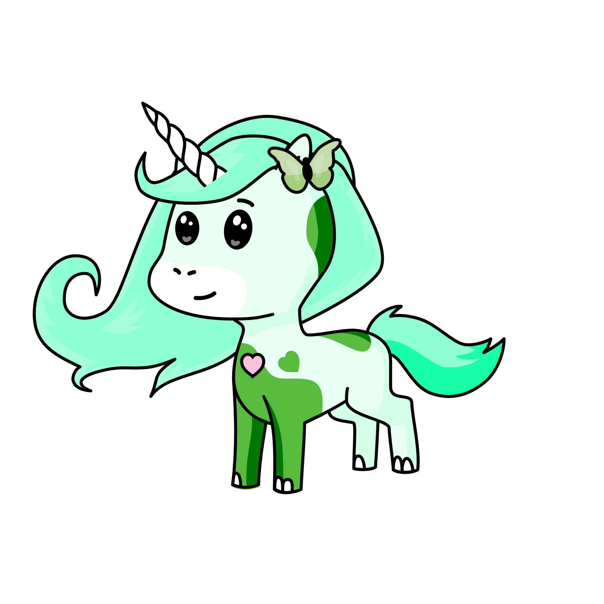 Butterfly, the unicorn