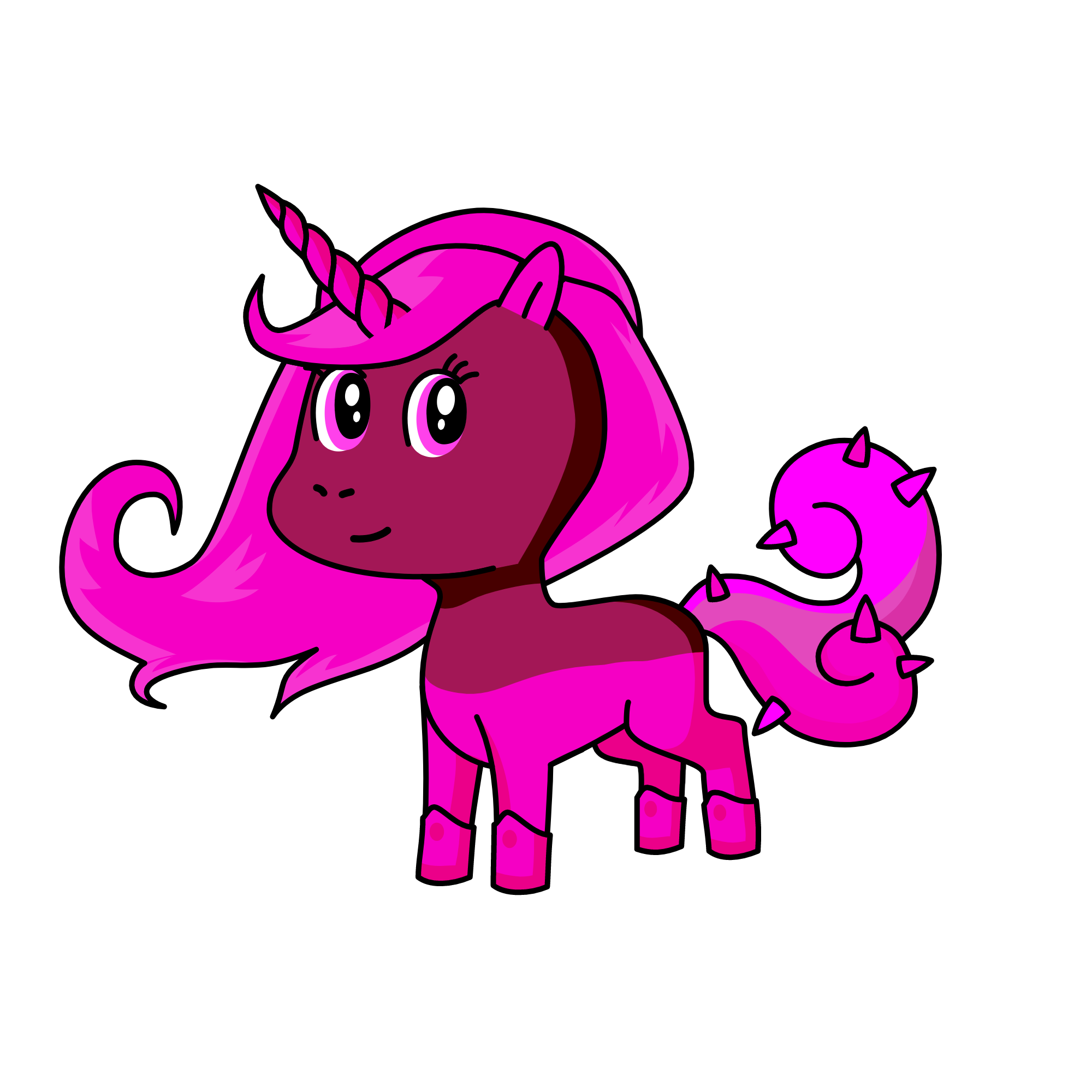 Pinkuy, the unicorn