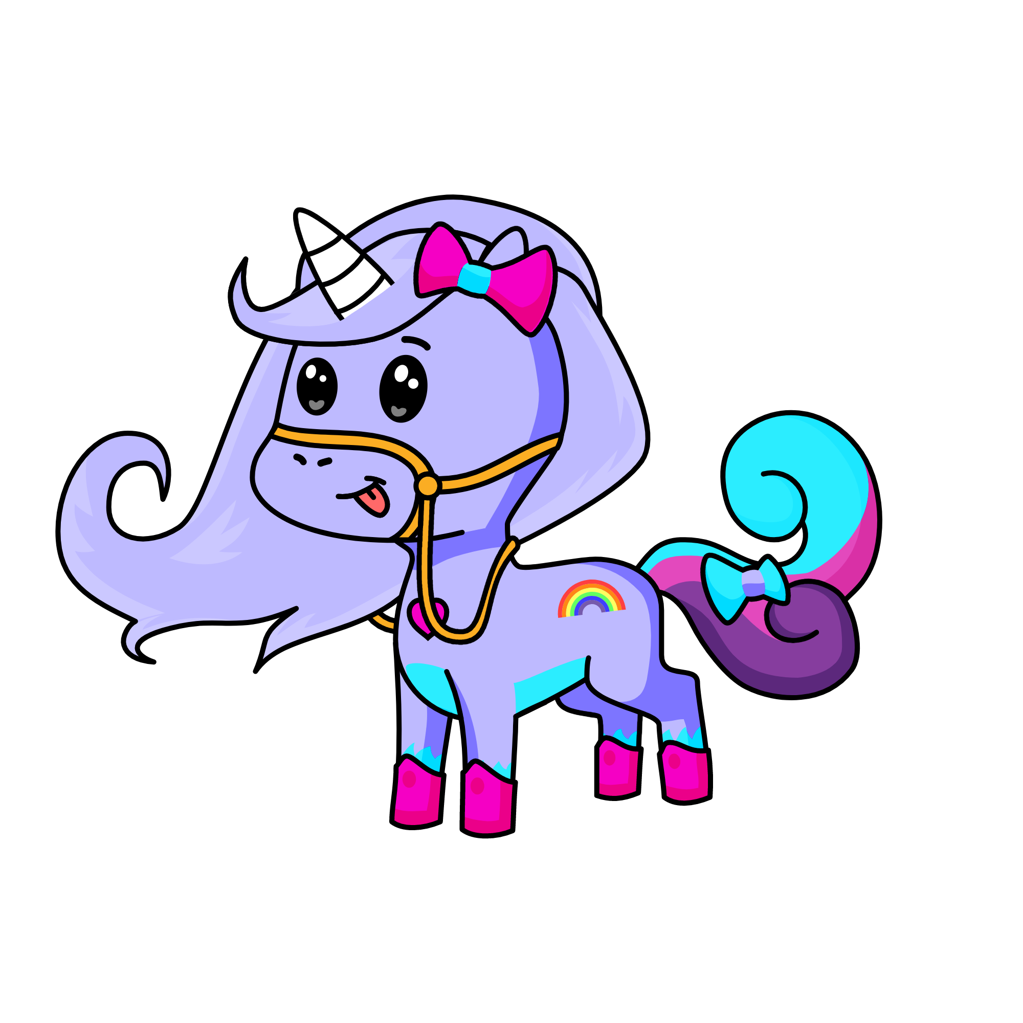 pop corn, the unicorn