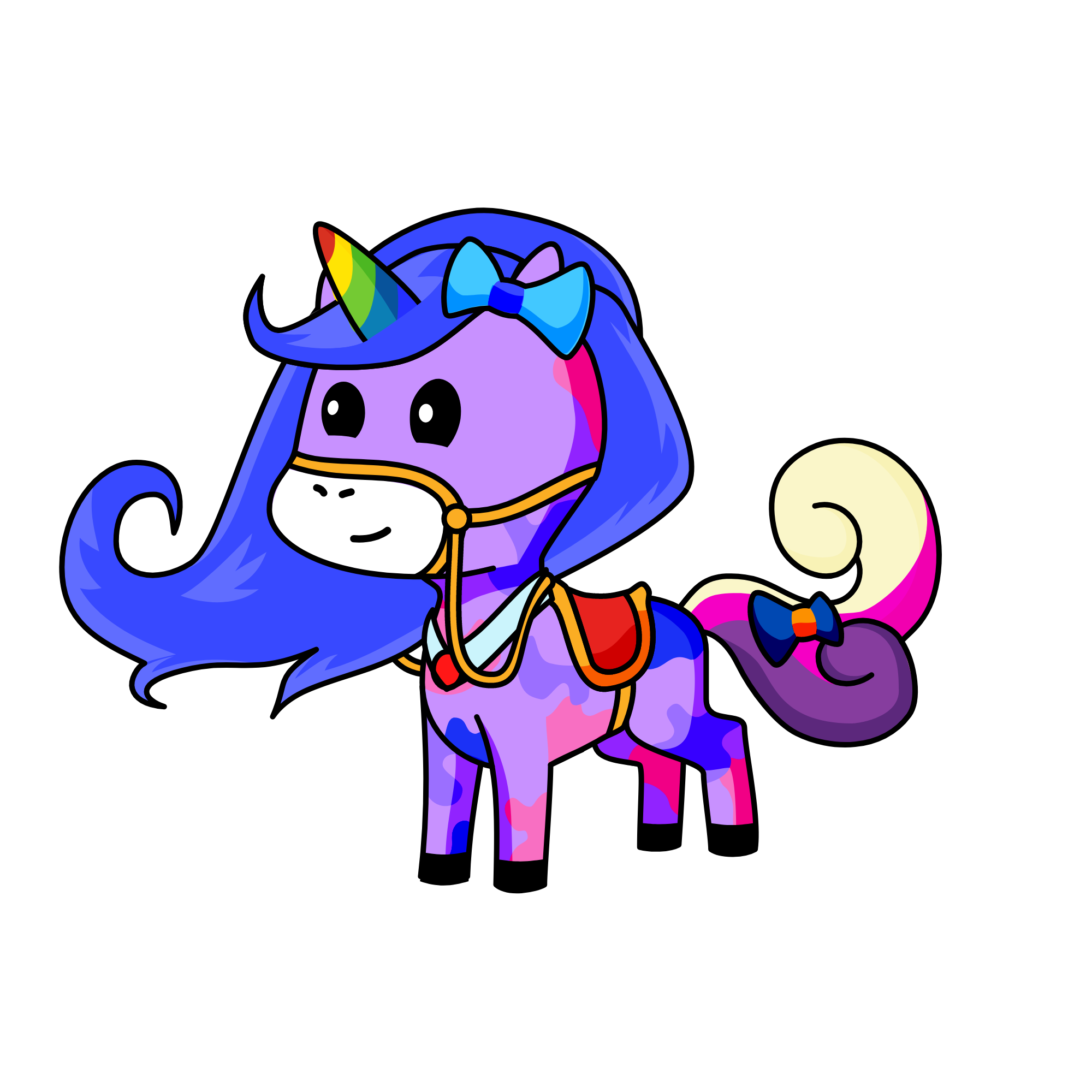  Rainbow, the unicorn
