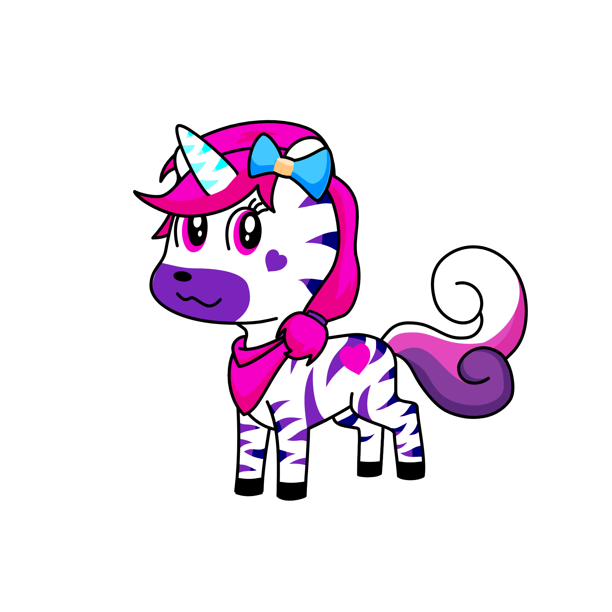 pee, the unicorn
