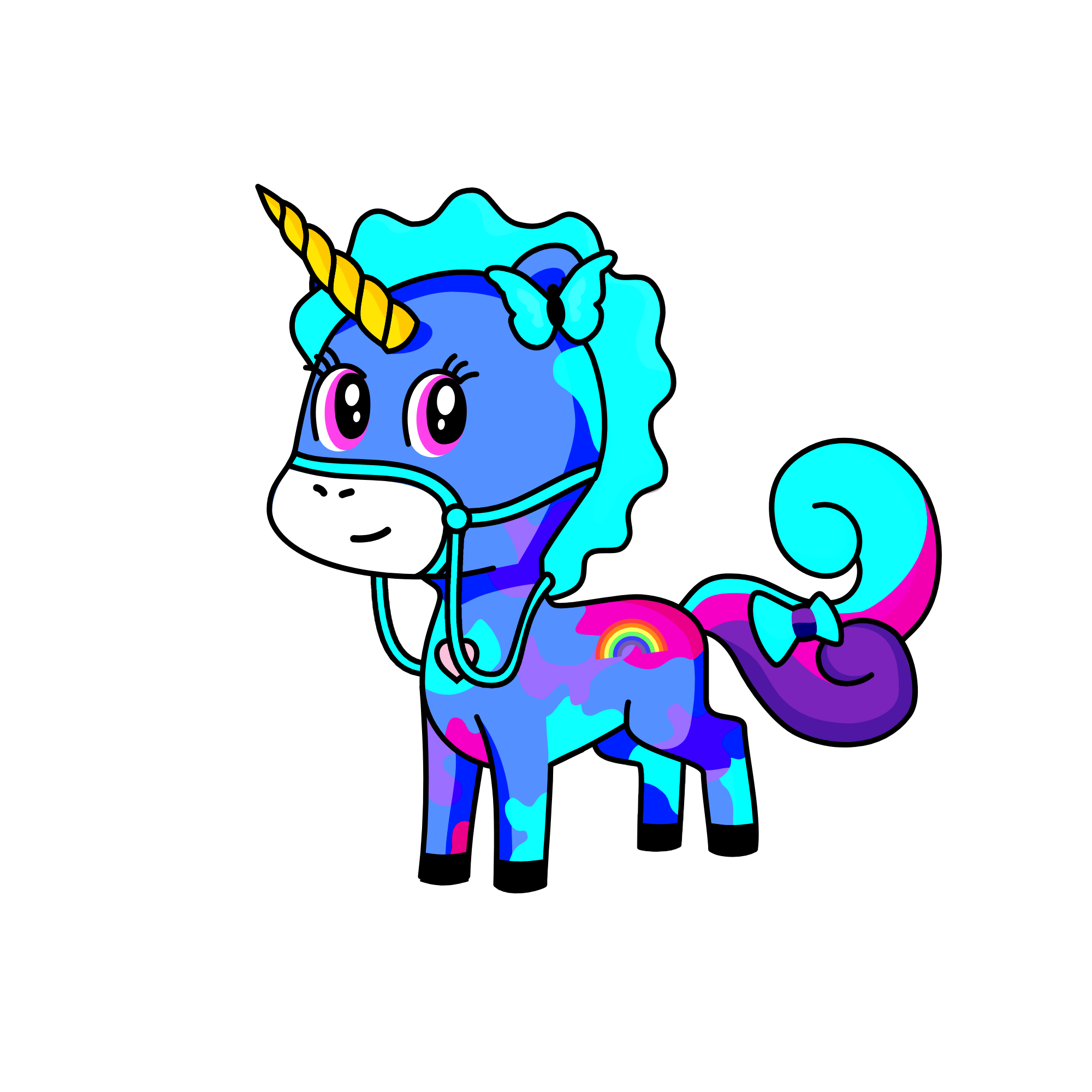 Crystal, the unicorn