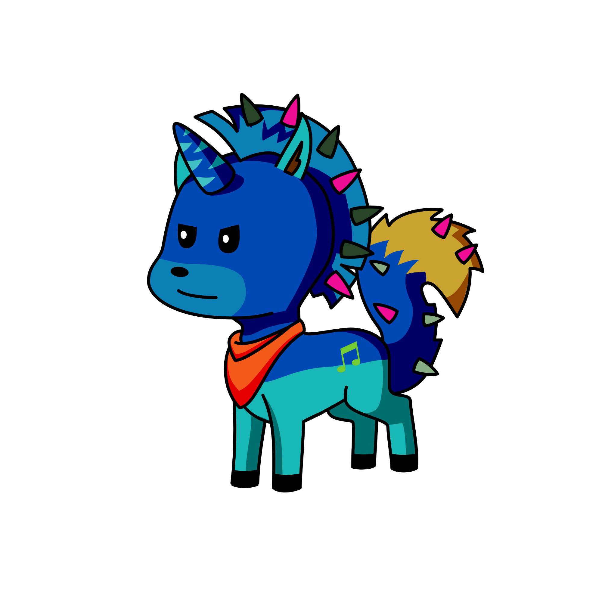 Grumpy Unicorn, the unicorn