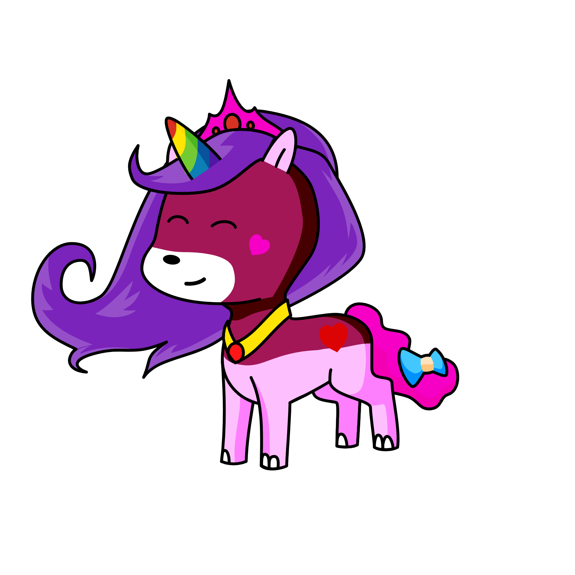 Princess Cutie Pie Unicorn, the unicorn