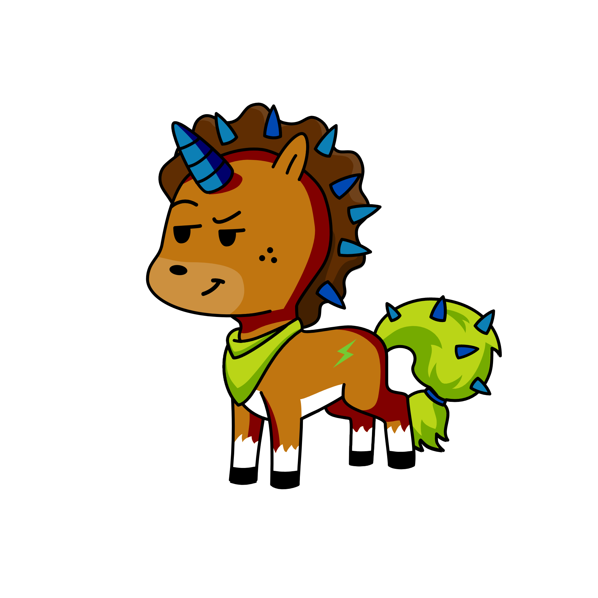 Cool Unicorn, the unicorn