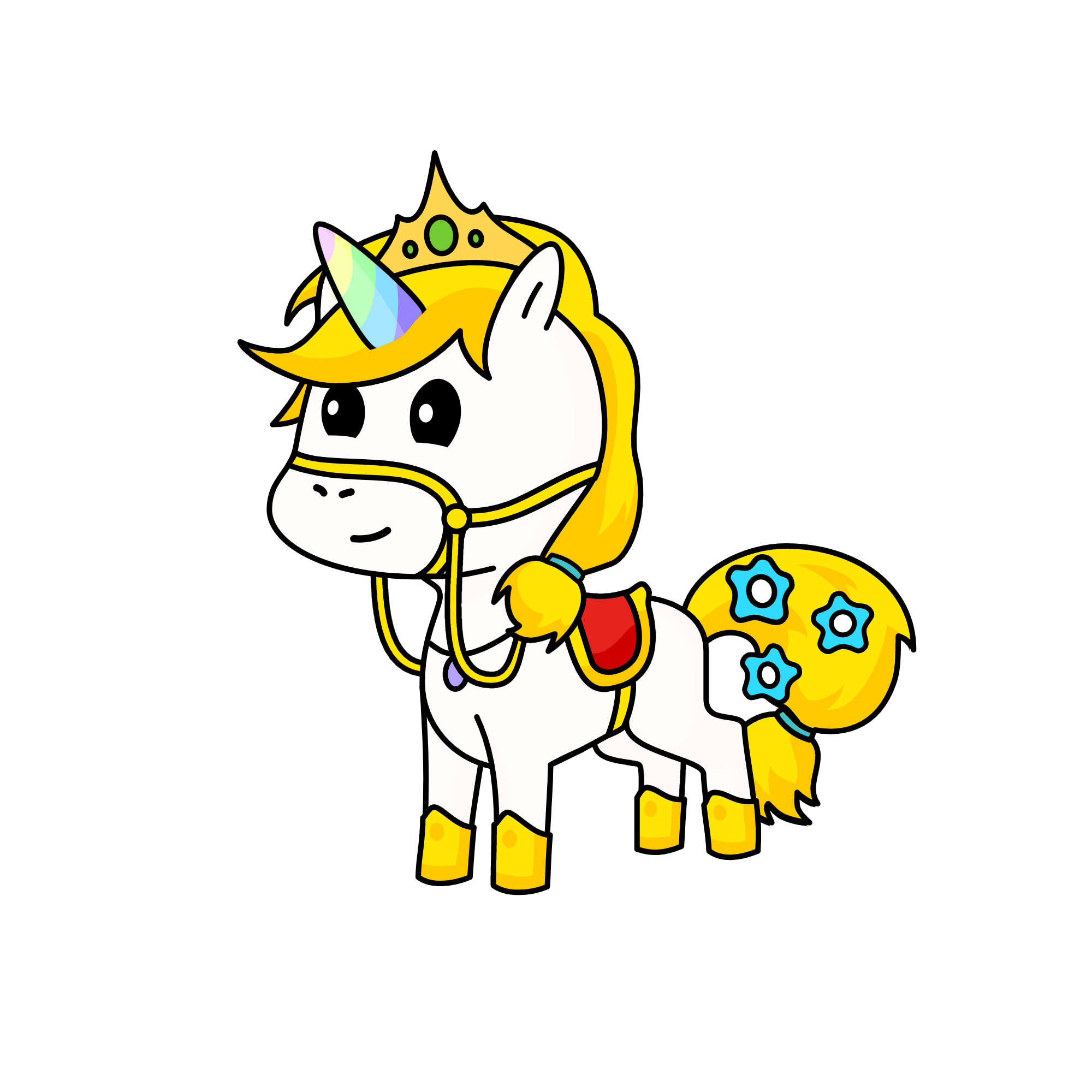 The Princess of The Snow, the unicorn