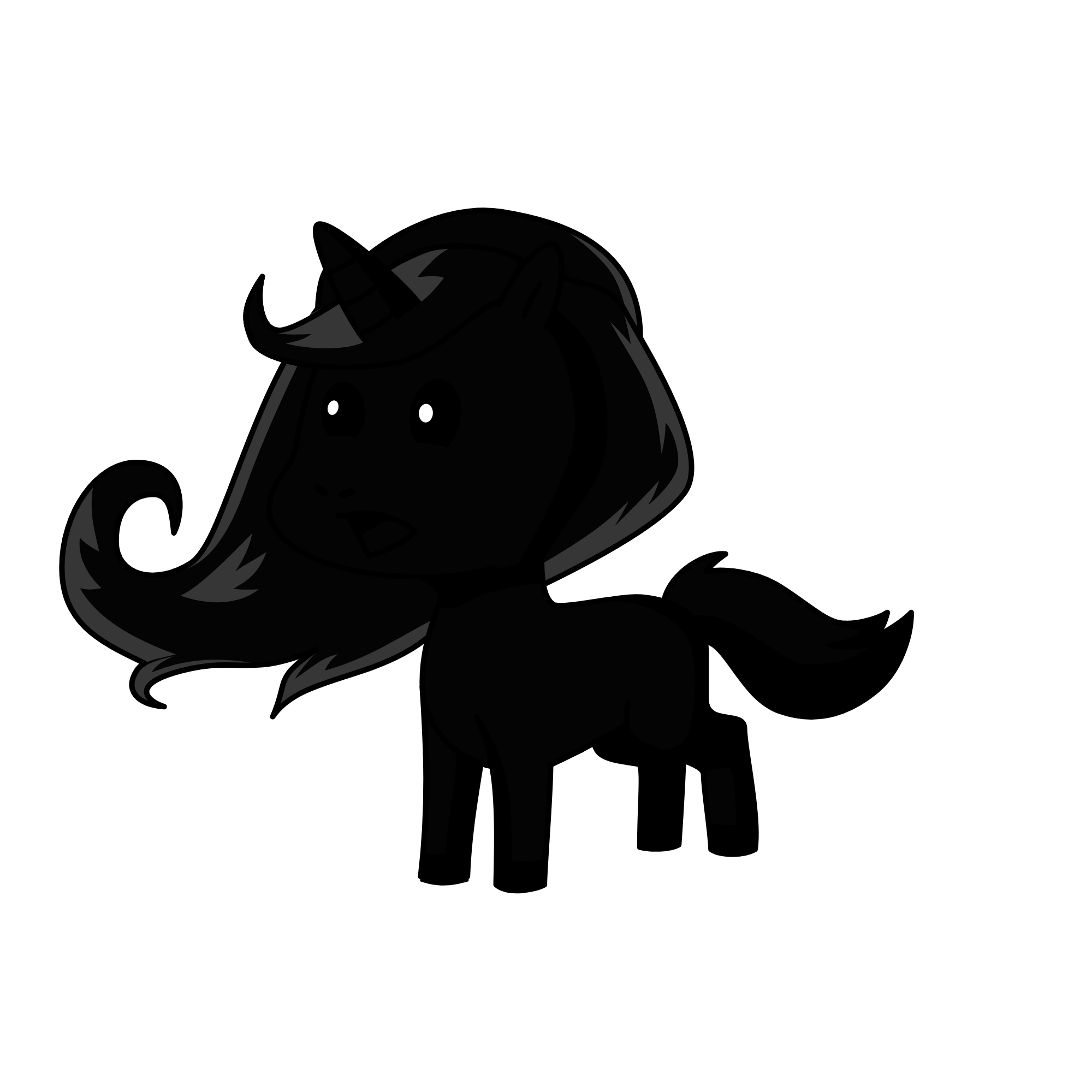 hmm?, the unicorn