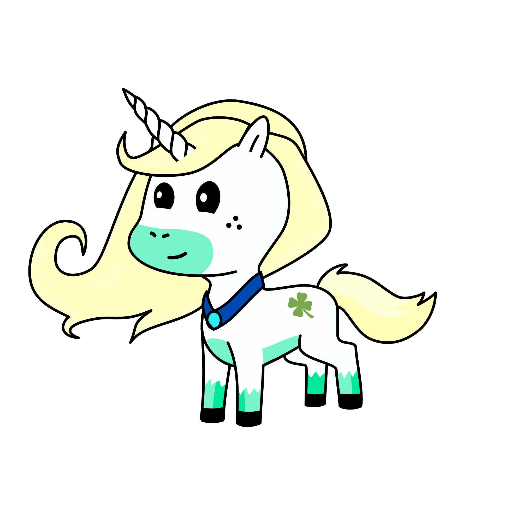 lucky, the unicorn