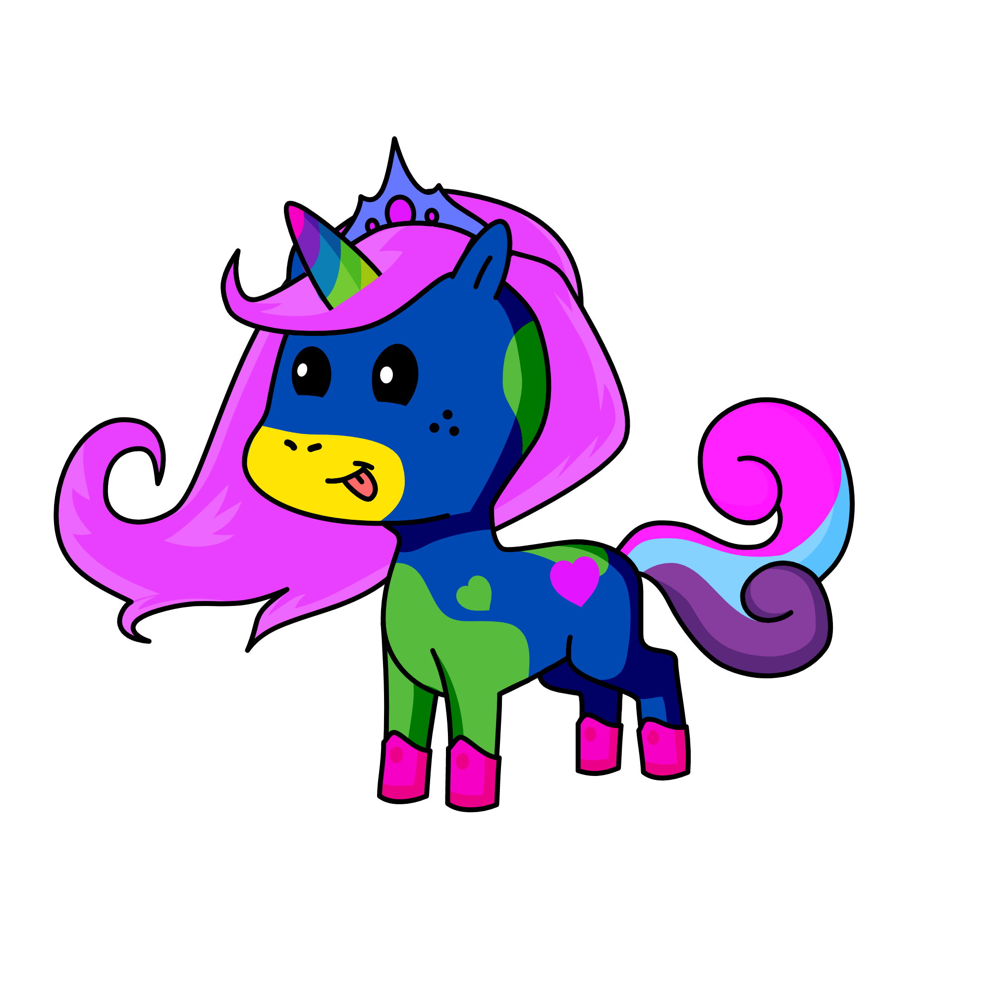 spoty, the unicorn
