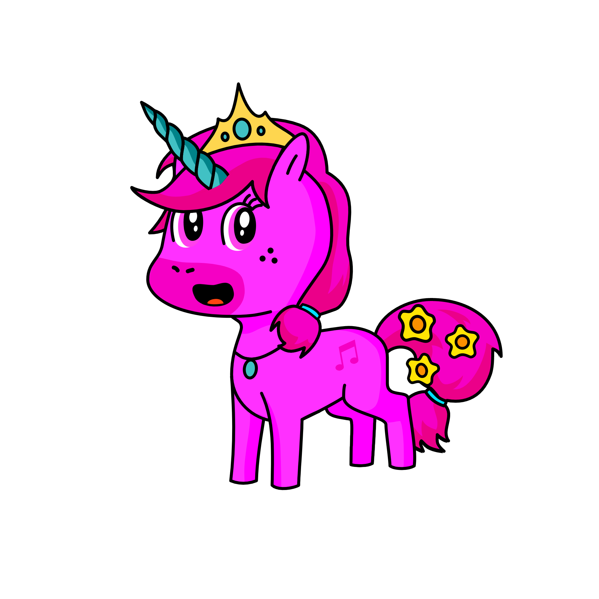 rainbow, the unicorn