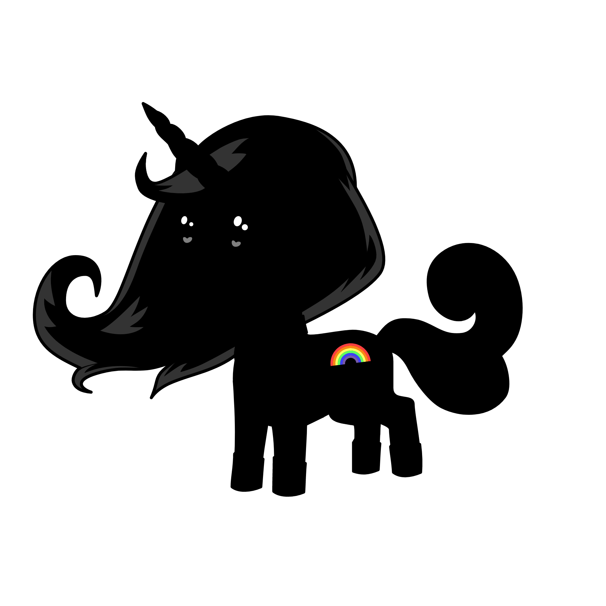 Midnight, the unicorn
