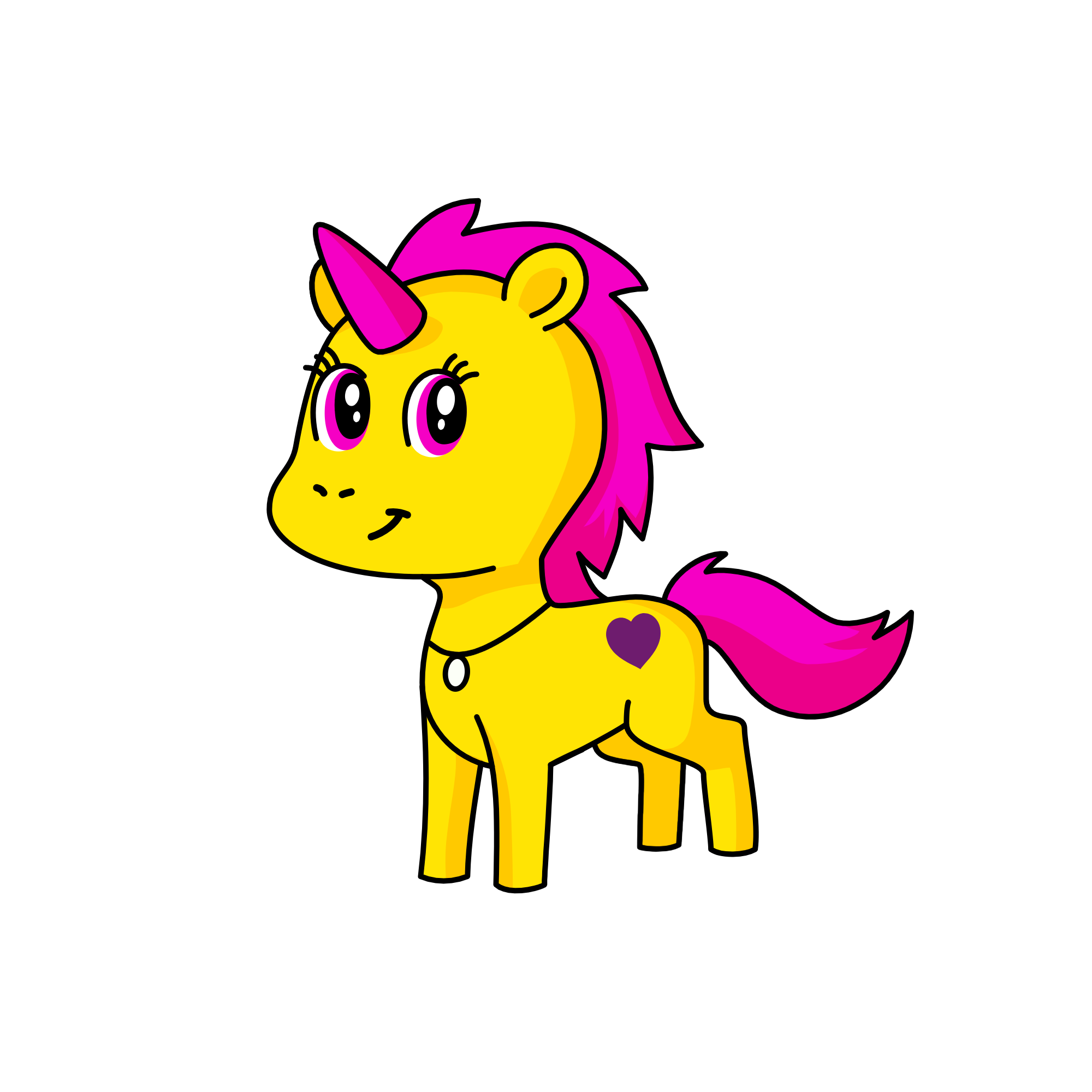 Iris, the unicorn