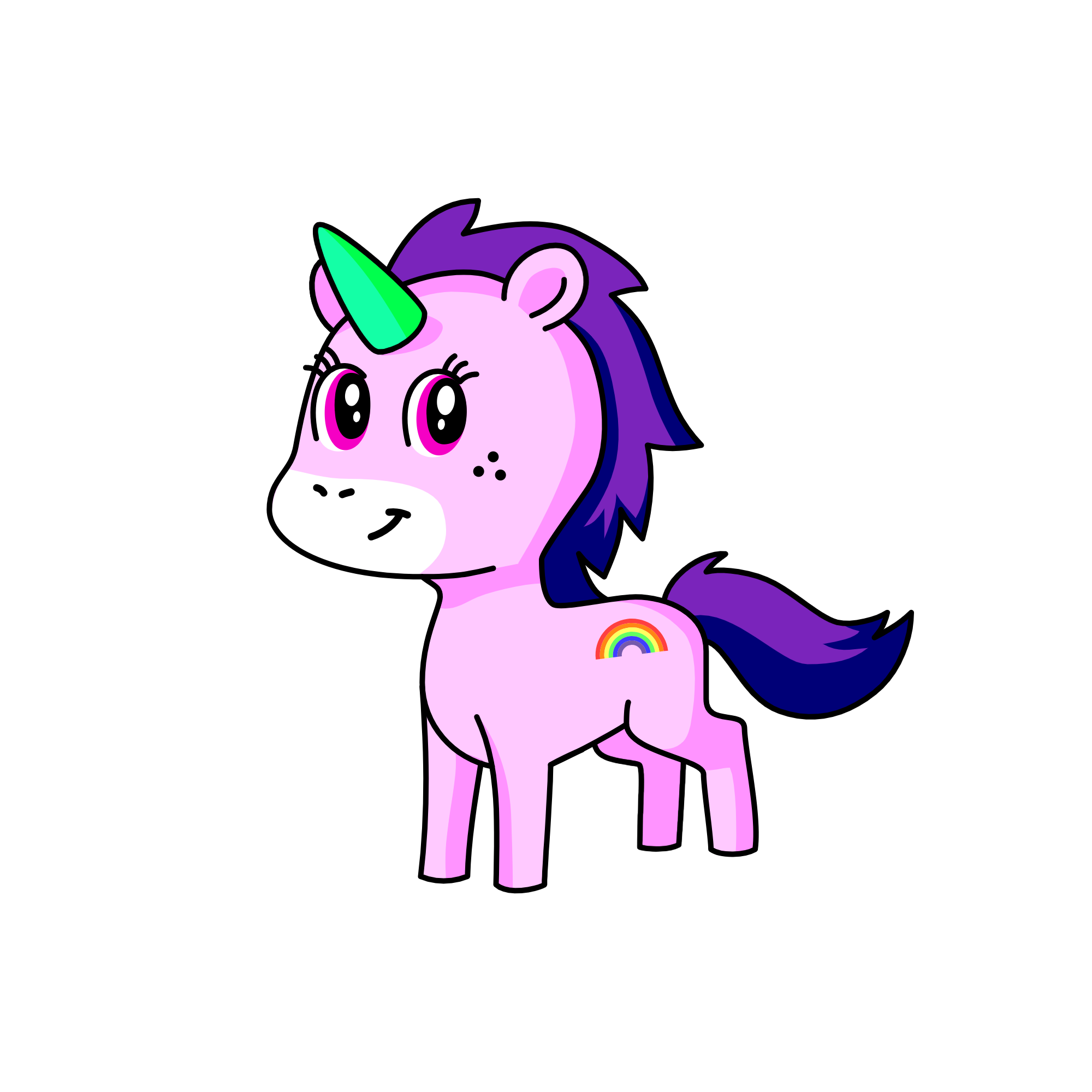 Sparkle, the unicorn