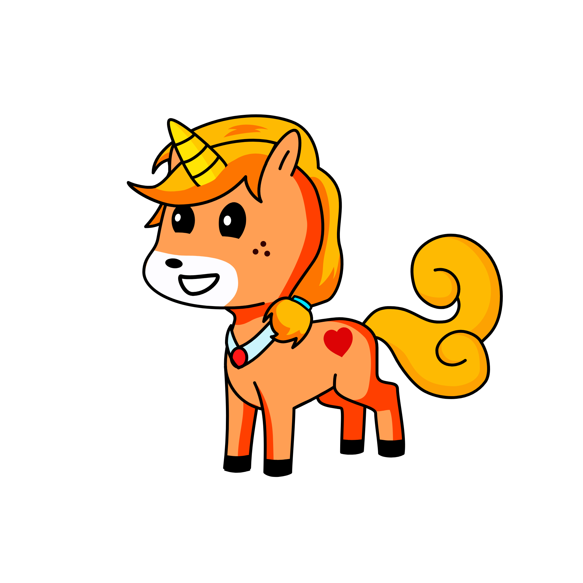 Chipper, the unicorn