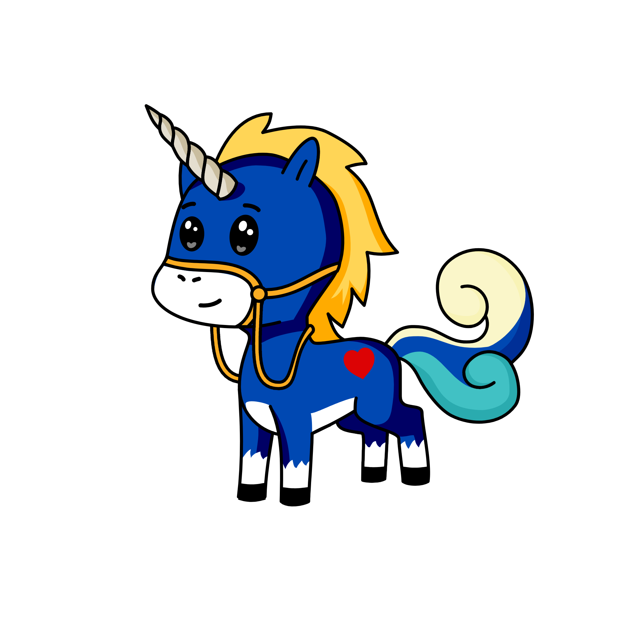 moon princess, the unicorn