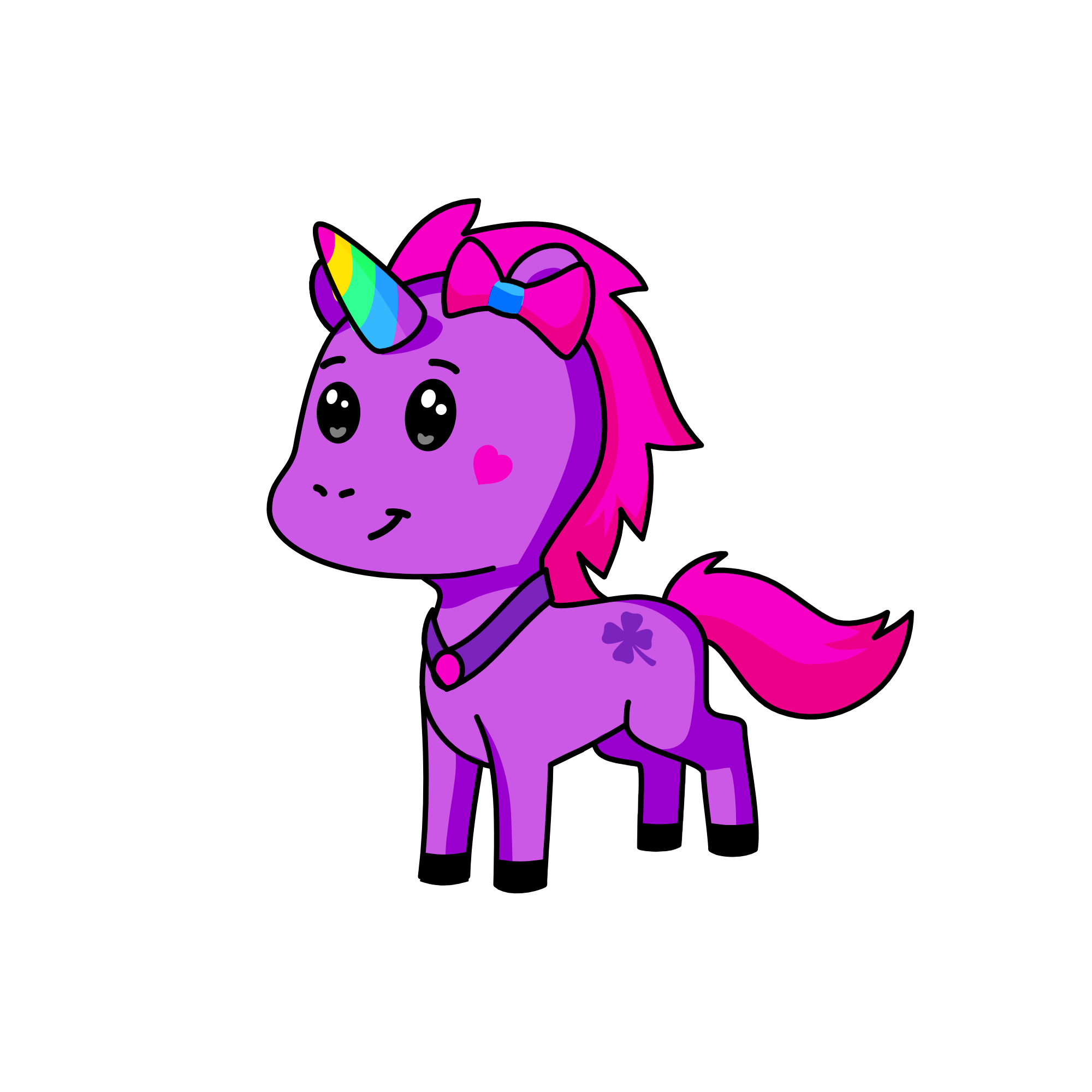 Galaxy, the unicorn