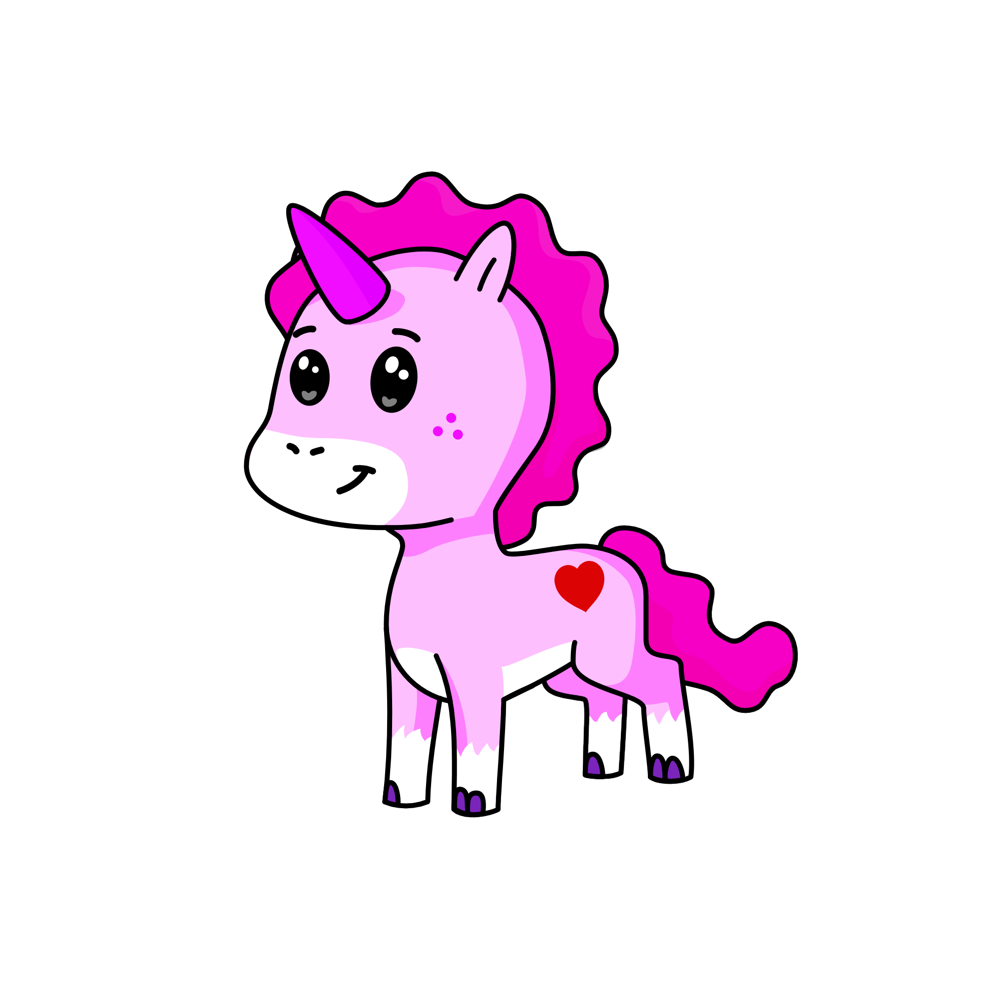 pinky pie 2.0, the unicorn