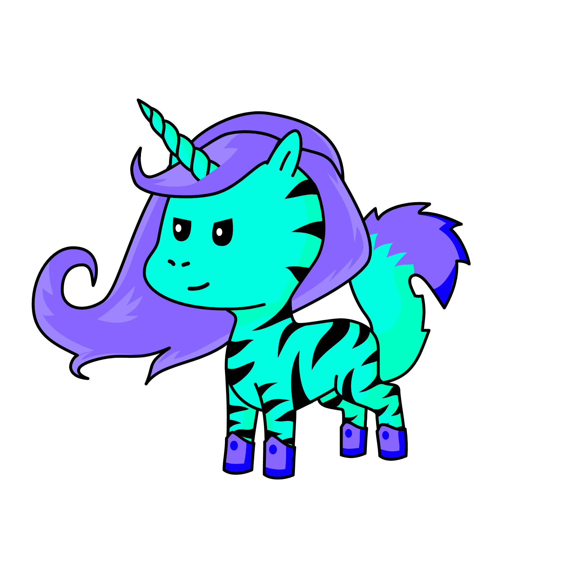 Ice, the unicorn