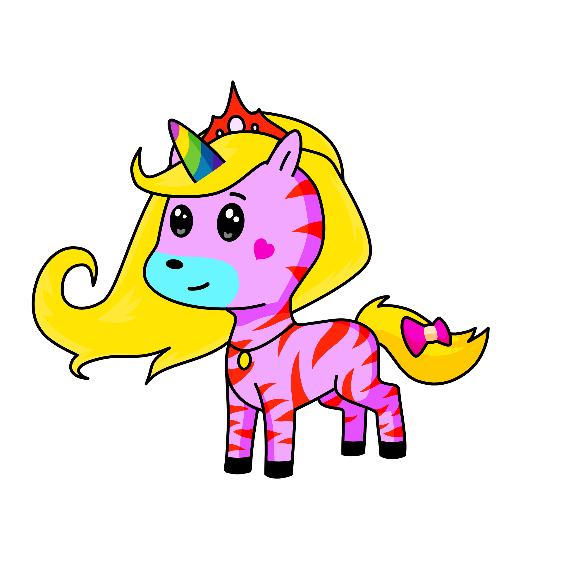 Princess Cutie, the unicorn
