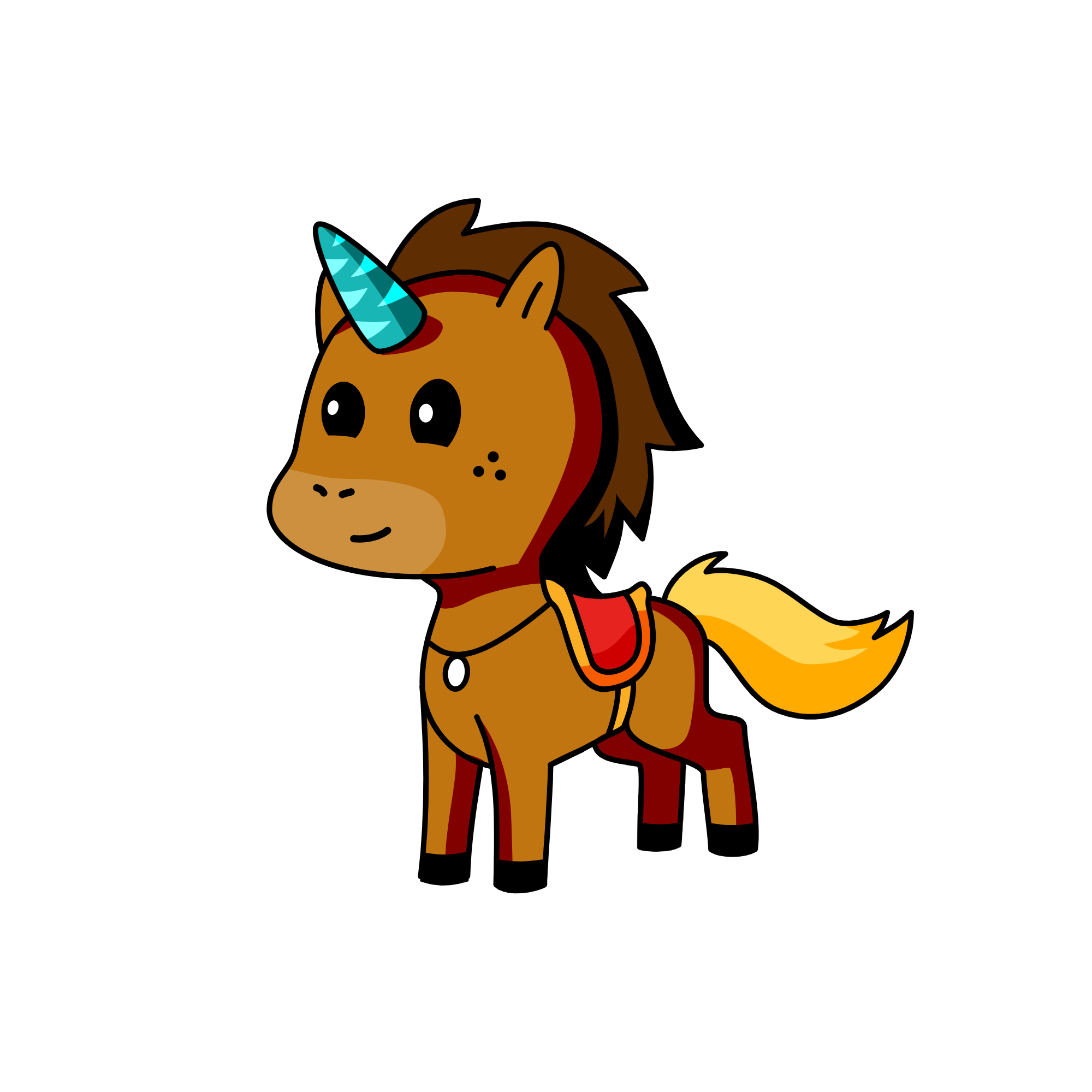 Hearty, the unicorn