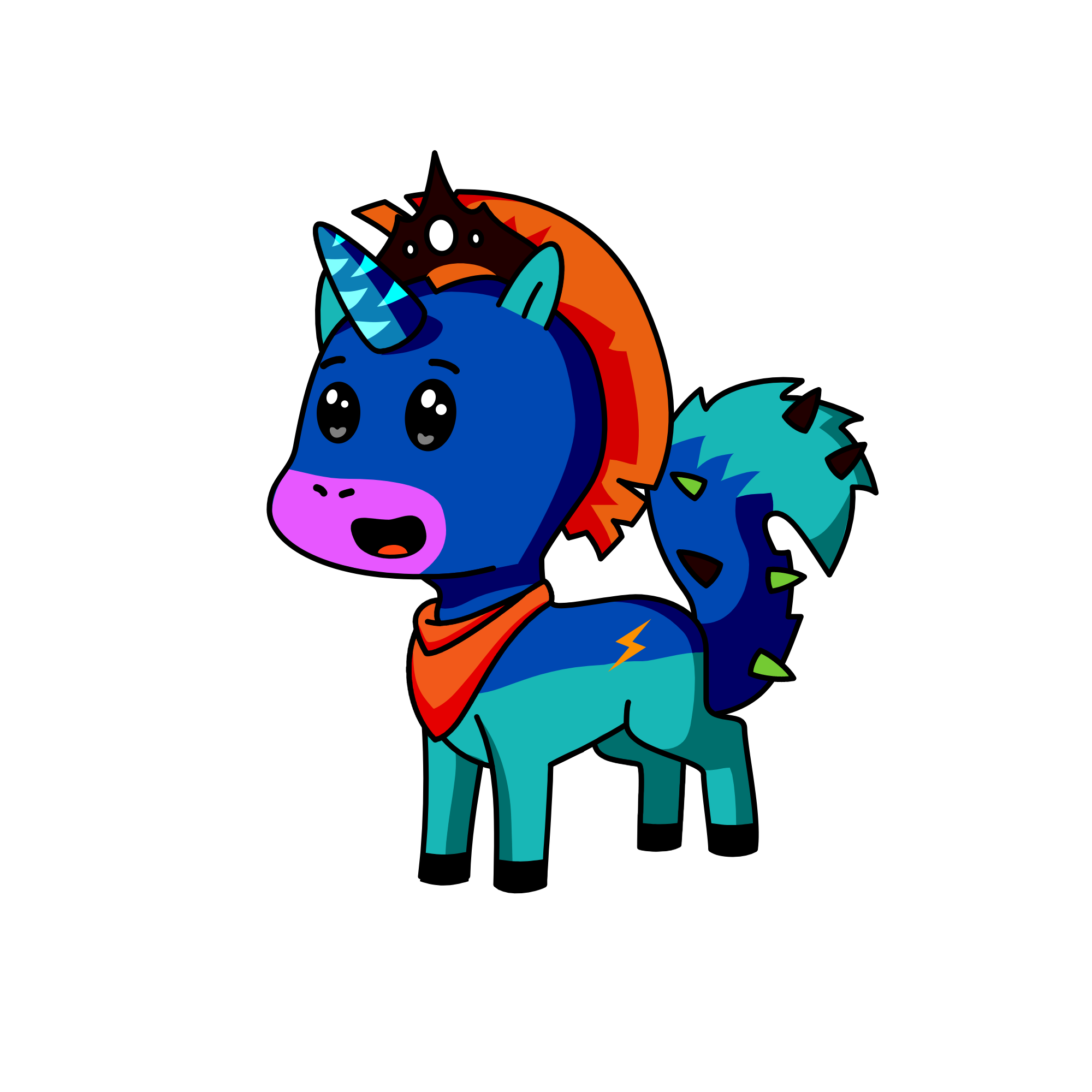 The Prince Of The Night, the unicorn