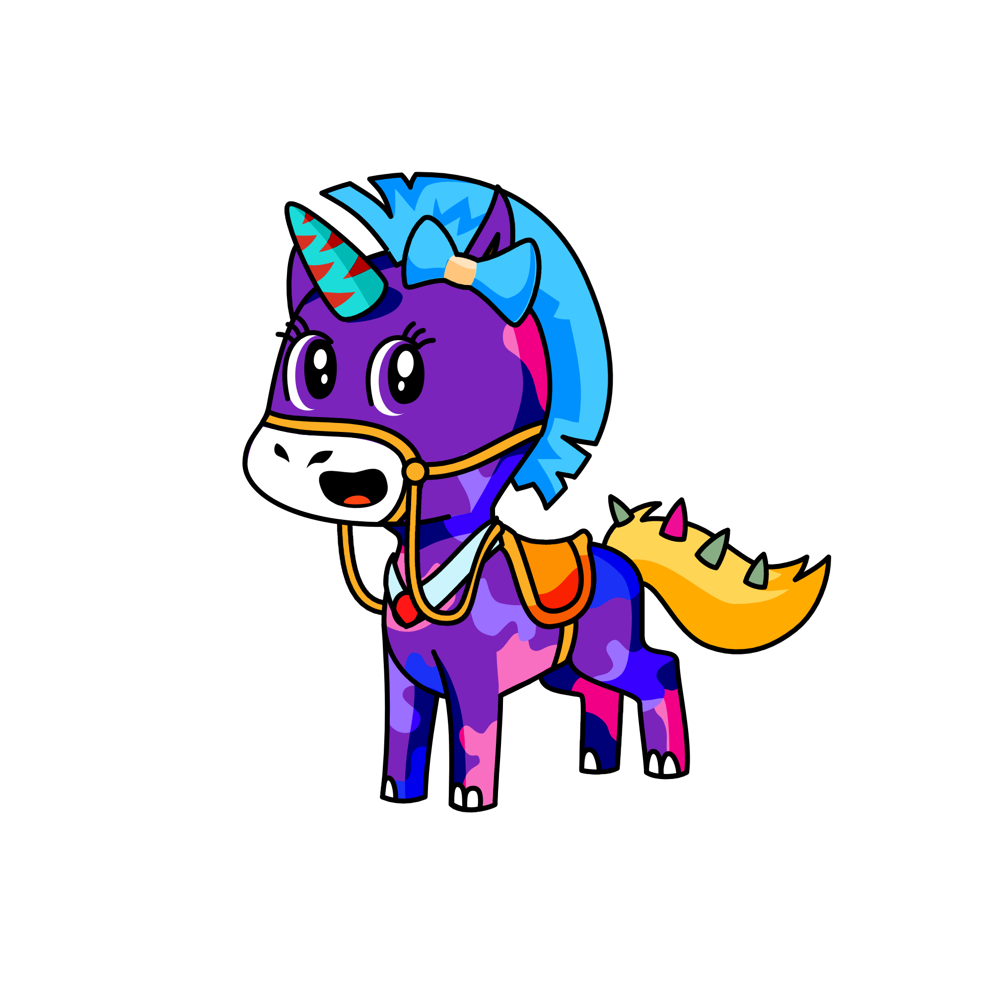 aiueo700, the unicorn