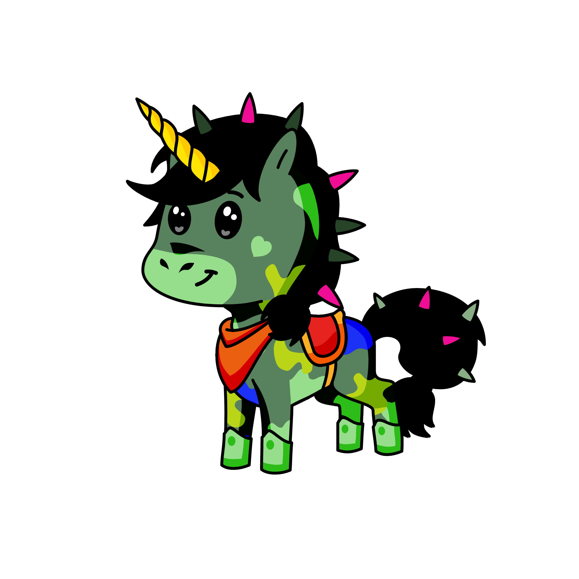 Millie Tarry, the unicorn