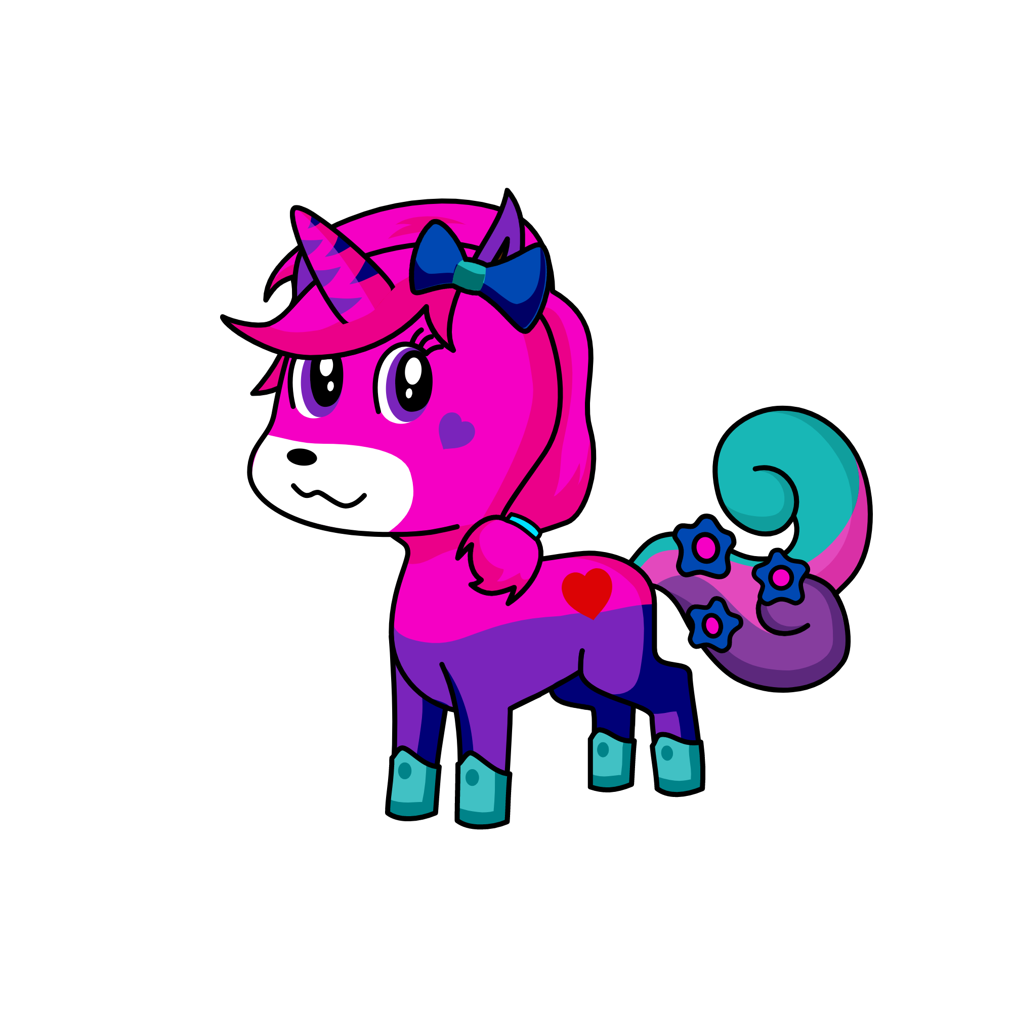 rainbow, the unicorn