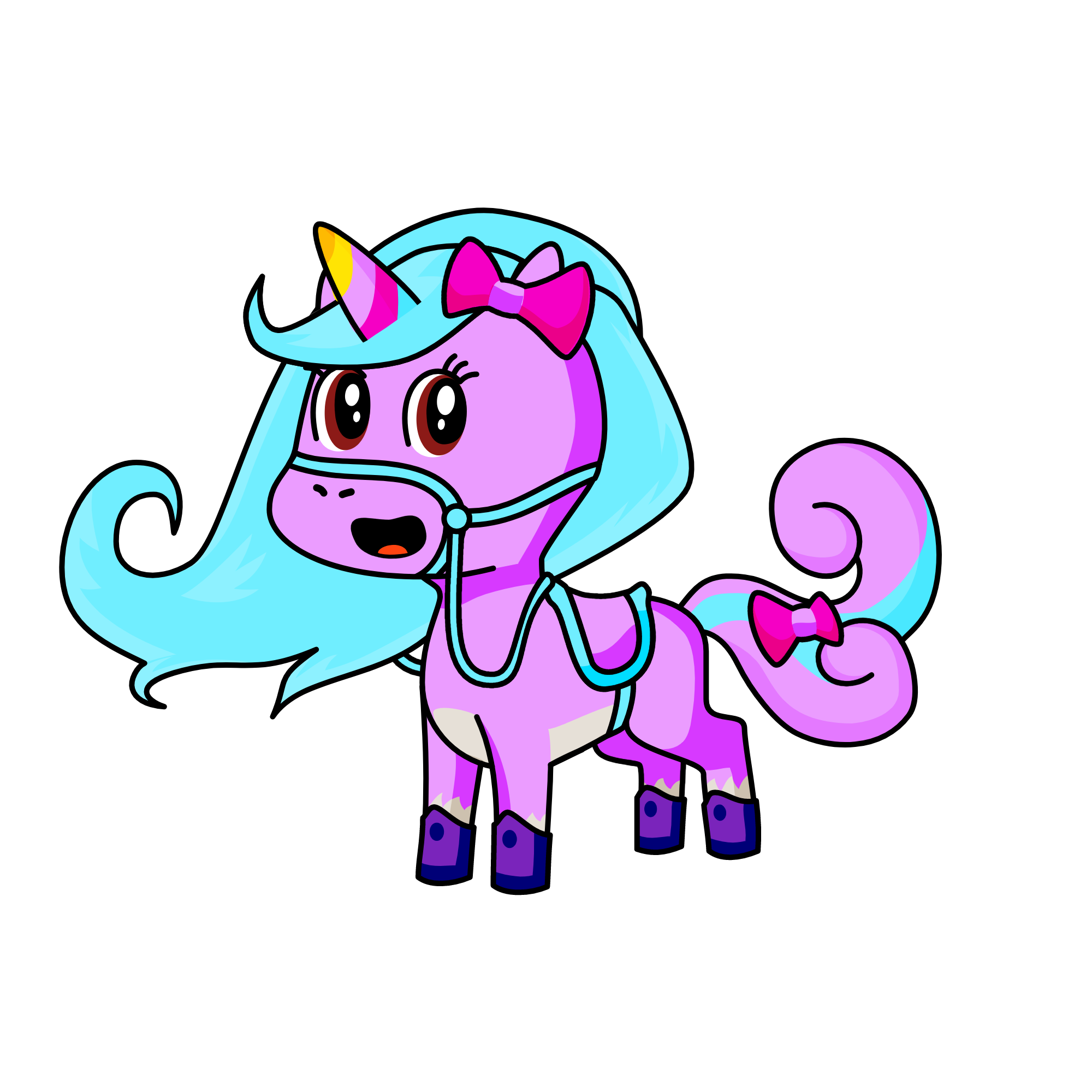 candy, the unicorn