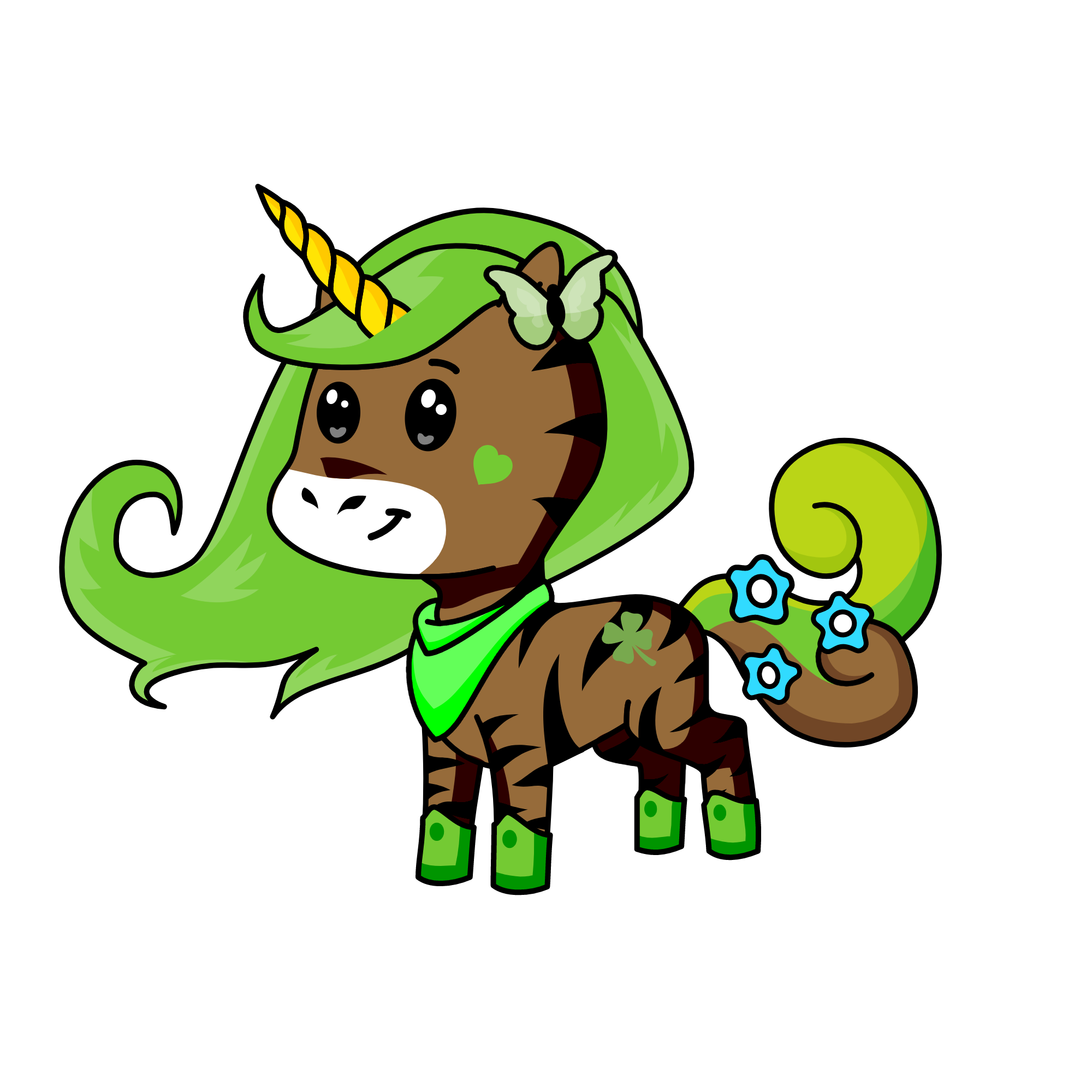 Nature Leigh, the unicorn