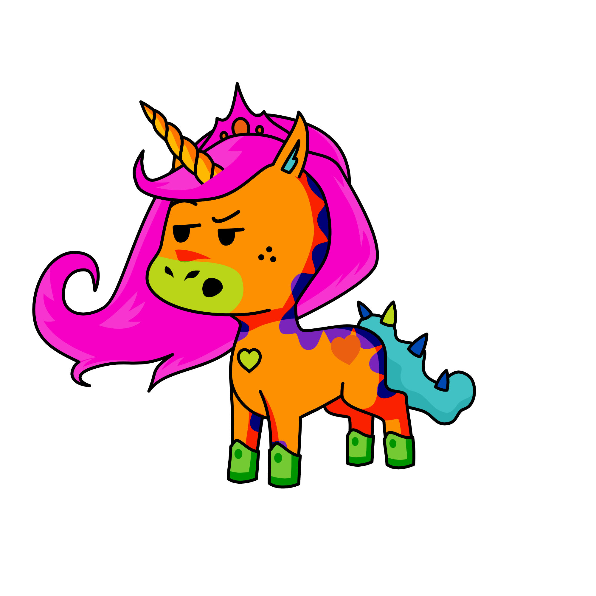 Hallow, the unicorn