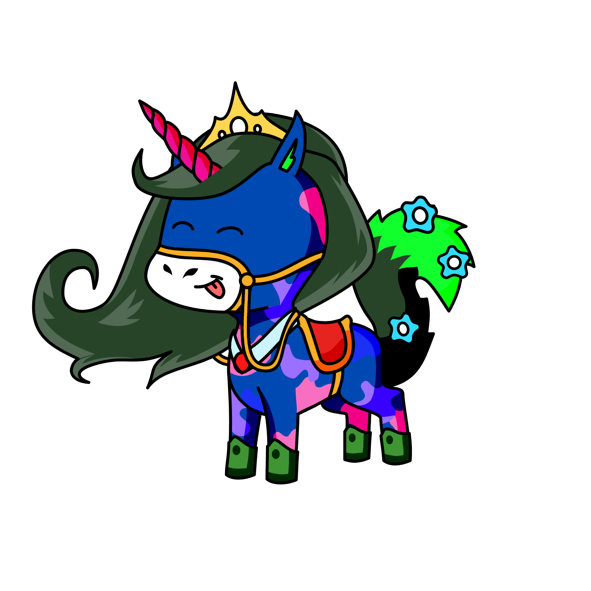 utojgutygug, the unicorn